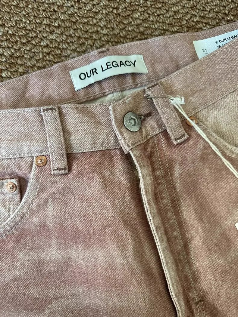 Our Legacy our legacy Pink digital printed jeans 2505-Nextarrow Size US 31 - 3 Thumbnail