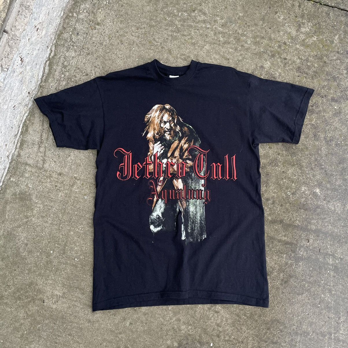 Vintage Vintage Jethro Trull Aqualung T-shirts Rock Band Tee Y2K 90s Size US M / EU 48-50 / 2 - 1 Thumbnail