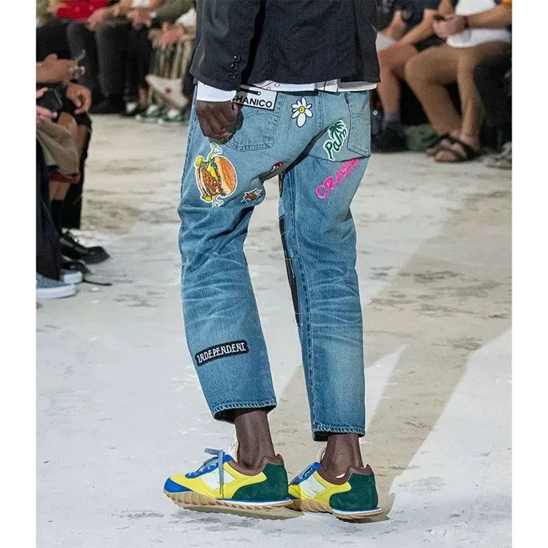 Junya Watanabe JUNYA WATANABE MAN Collaboration Whisker Jeans Size US 26 / EU 42 - 7 Thumbnail