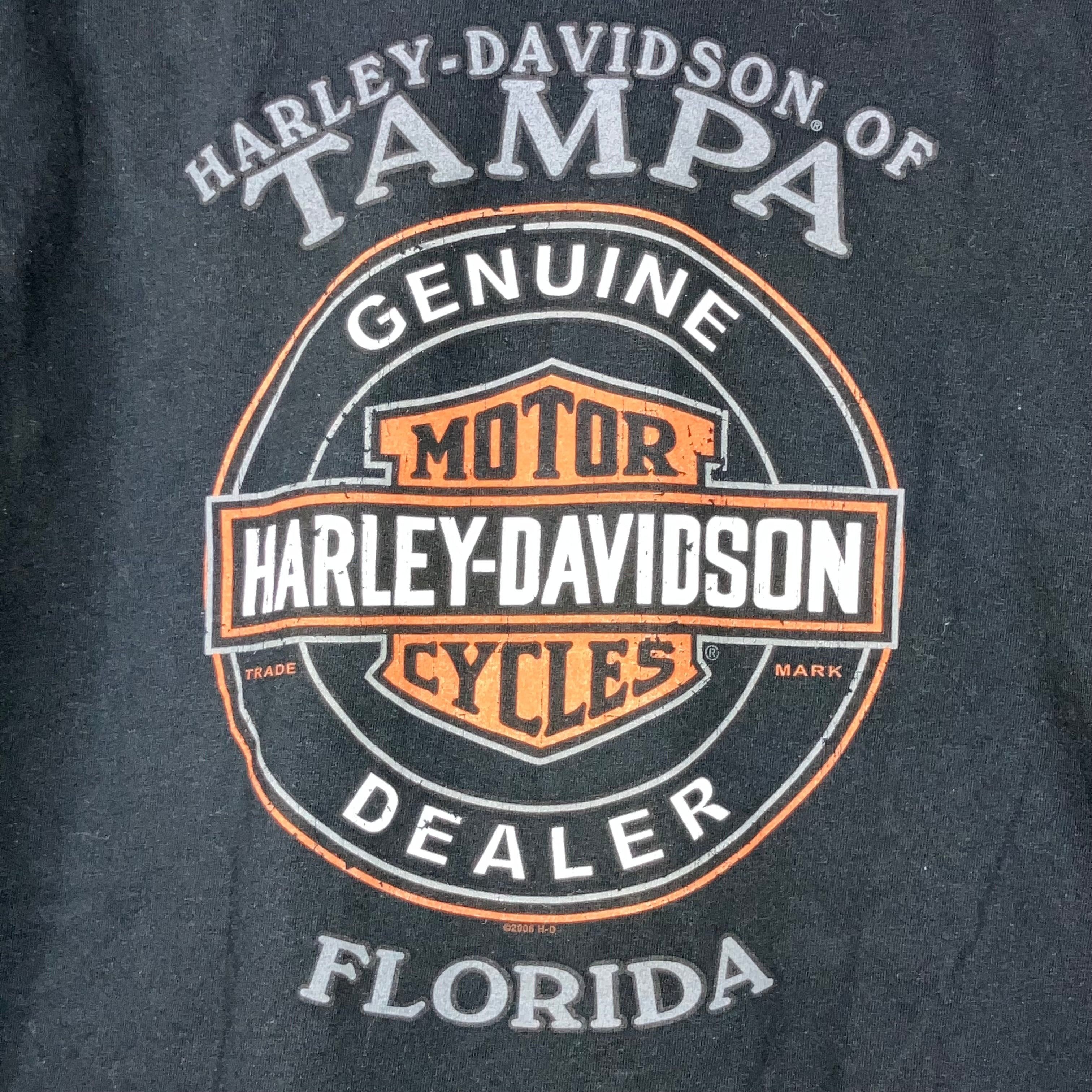 Harley Davidson × Vintage Vintage Y2K 2006 Harley Davidson Logo Emblem Double Sided Gr Size US XL / EU 56 / 4 - 5 Thumbnail