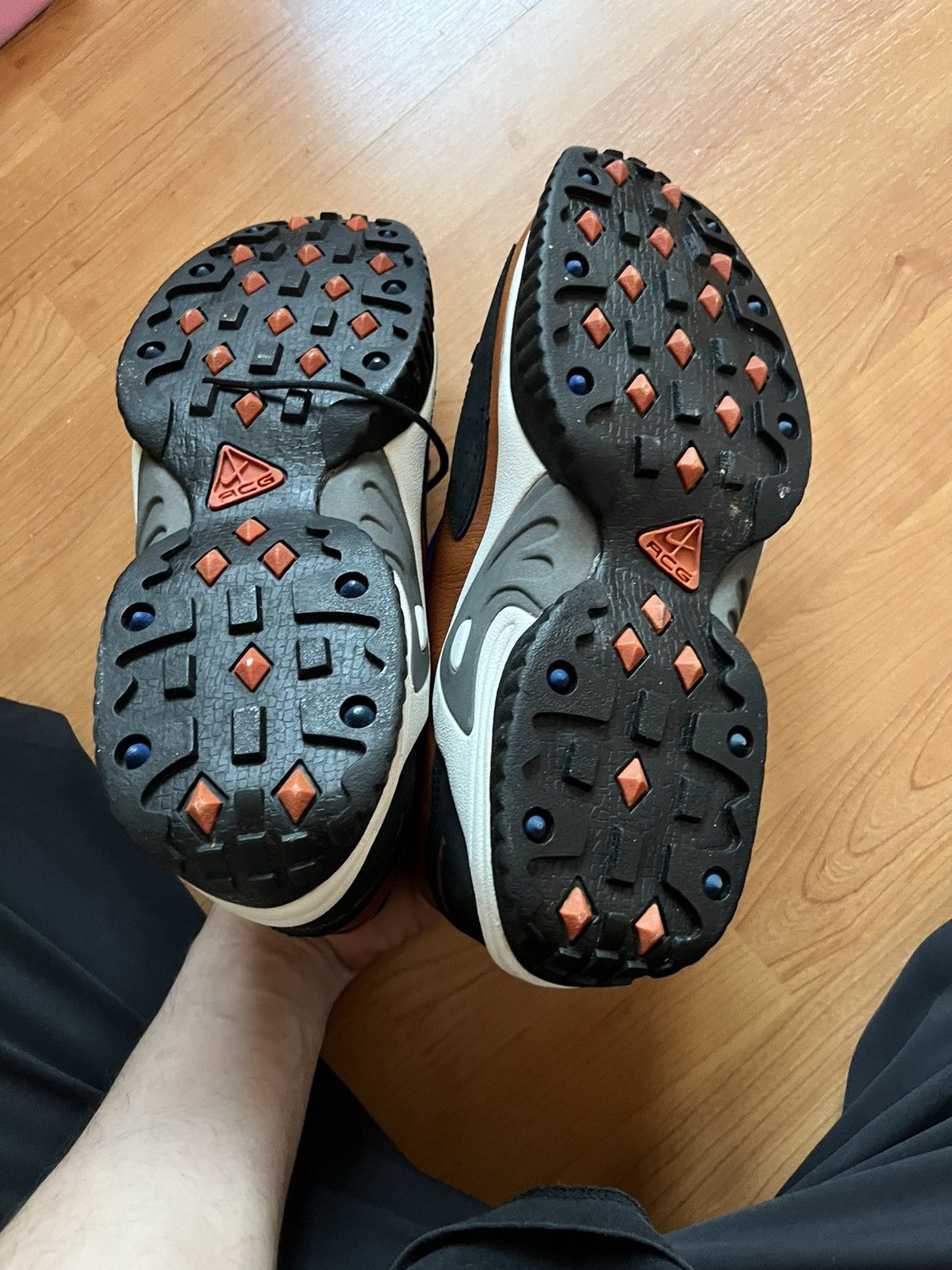Nike ACG RETRO ACG WINTER SNEAKERS WITH SPIKES Size US 11.5 / EU 44-45 - 4 Thumbnail