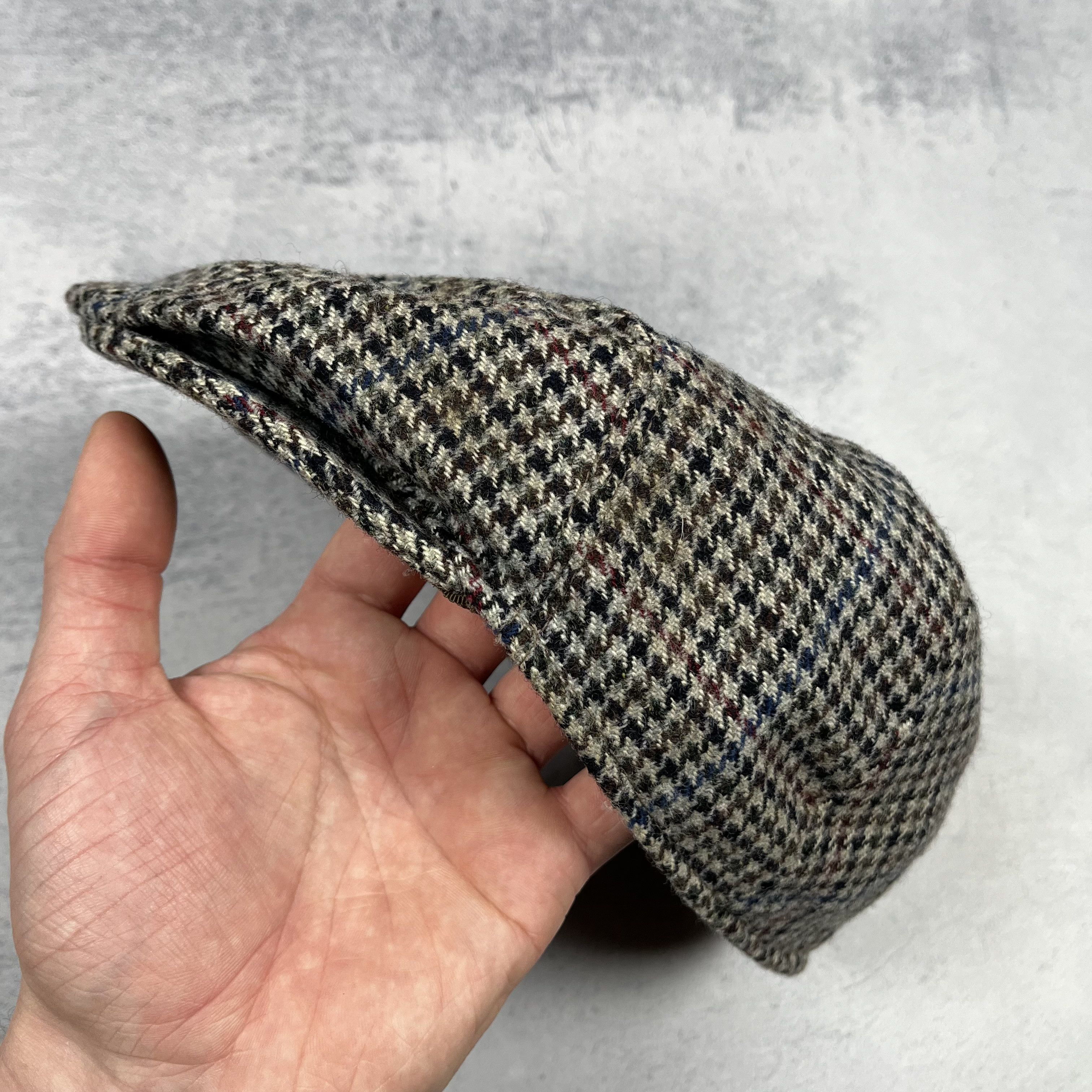 Barbour Vintage Barbour Wool Flat Cap 90’s Size ONE SIZE - 11 Thumbnail
