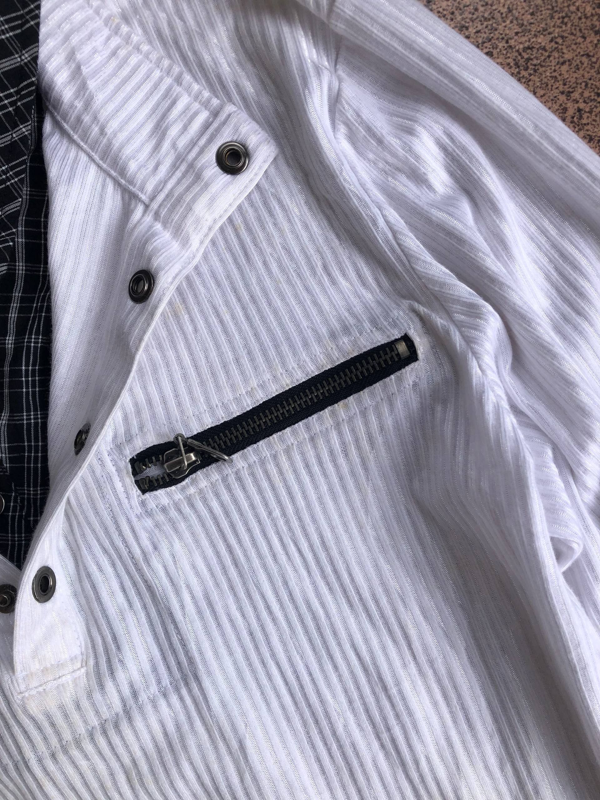 If Six Was Nine 2000s Double Layer Collar Zipper Amorte Vkei Style Size US L / EU 52-54 / 3 - 5 Thumbnail