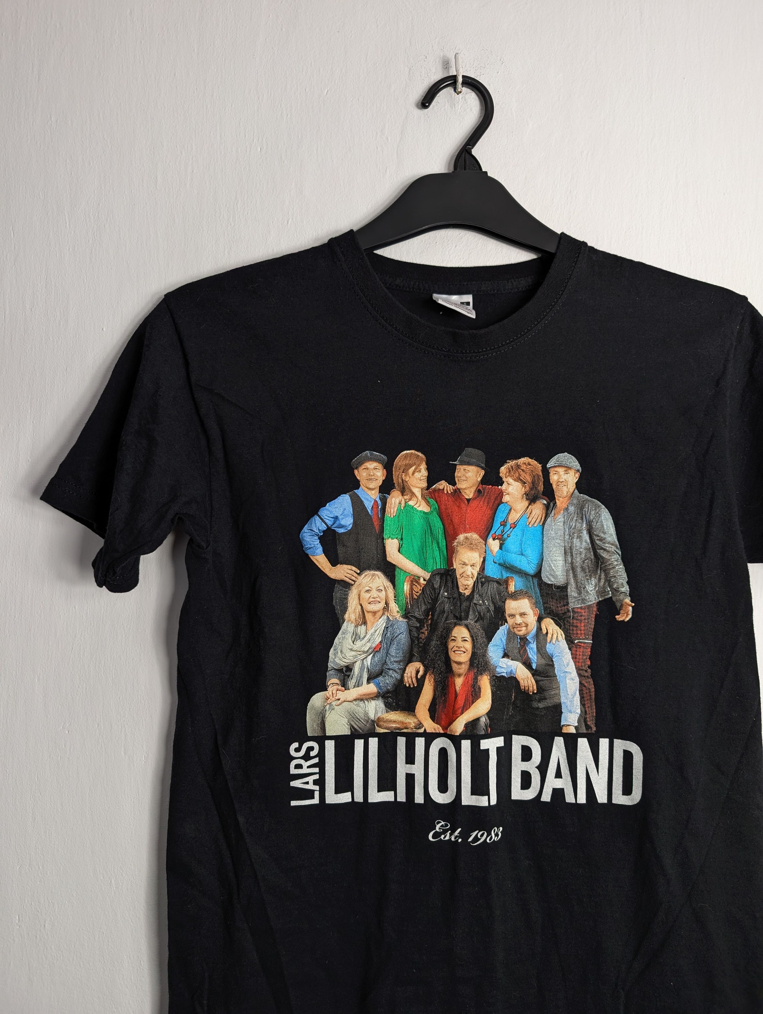 Band Tees Black Lars Lilholt Band 2013 T-shirt Band Tour Merch Size US S / EU 44-46 / 1 - 2 Thumbnail
