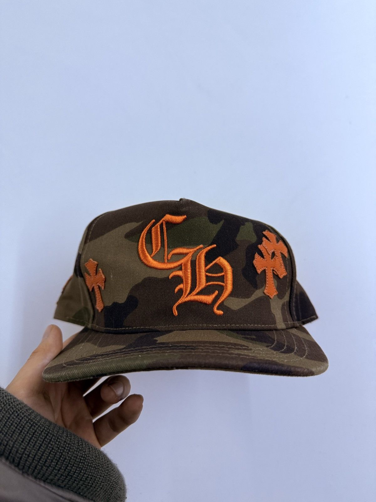 Chrome Hearts Chrome hearts camo crossing cap Size ONE SIZE - 1 Thumbnail