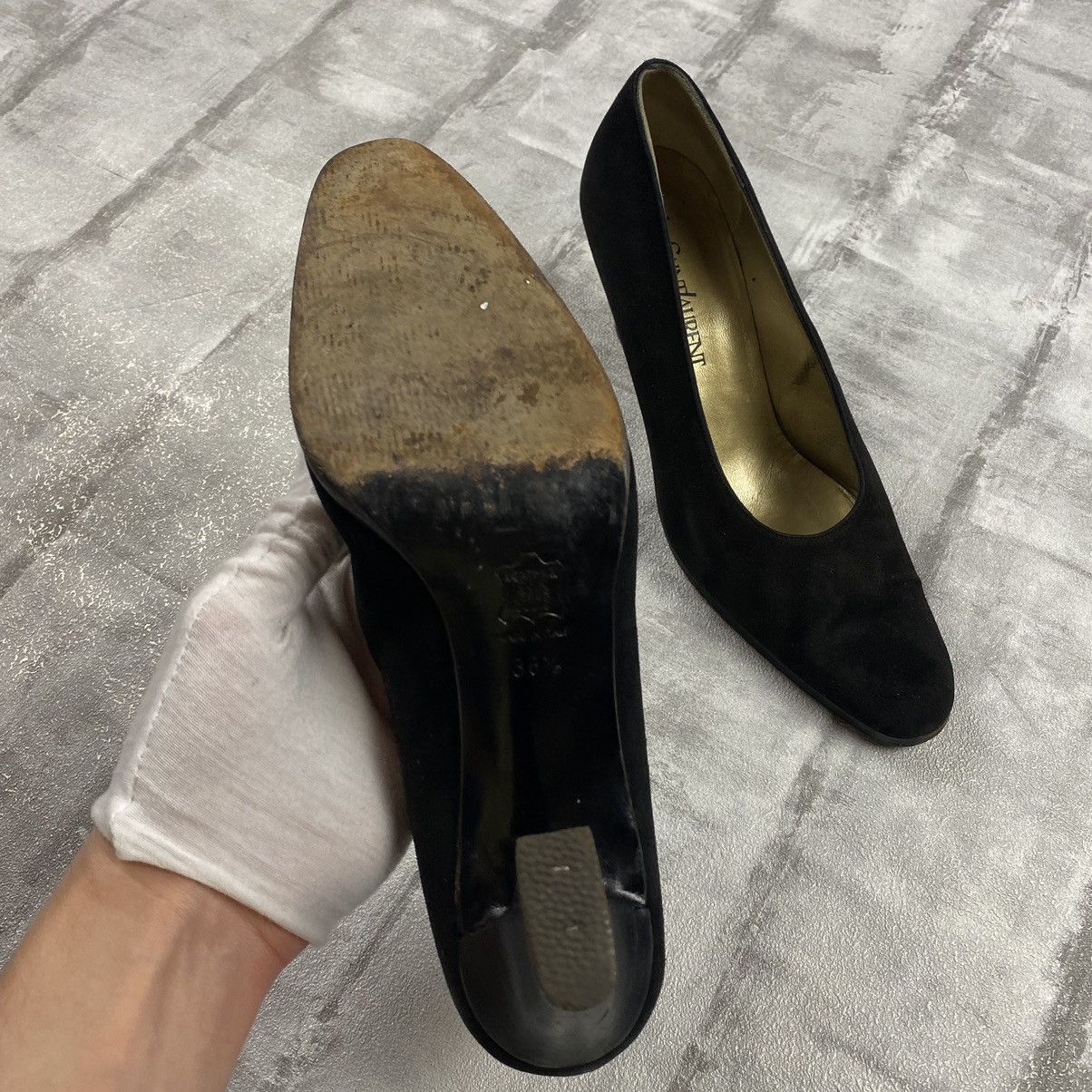 Yves Saint Laurent Very Rare!!! Archive Yves Saint Laurent Vintage Black Heels Size US 8 / IT 38 - 5 Thumbnail