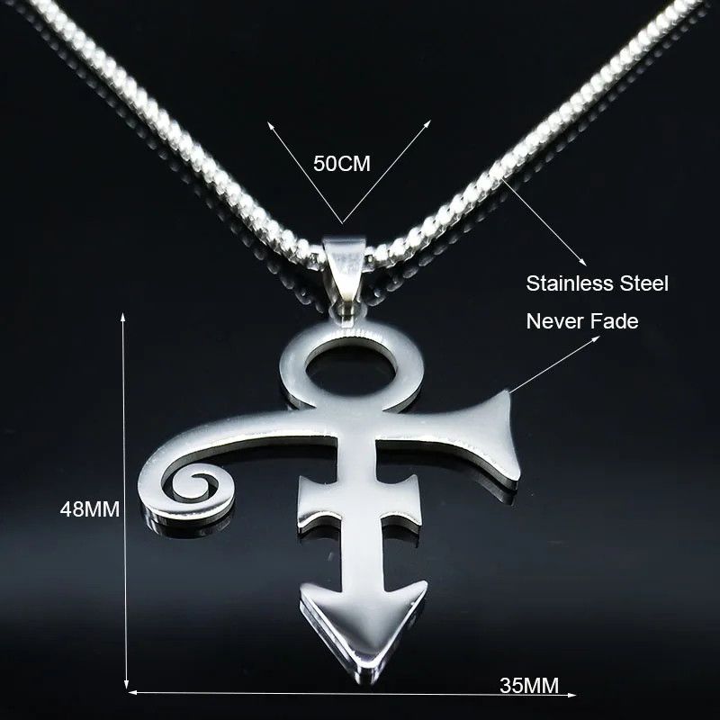 Jewelry Memorial Symbol Love Logo Pendant Necklace Emblem Talisman Size ONE SIZE - 7 Thumbnail