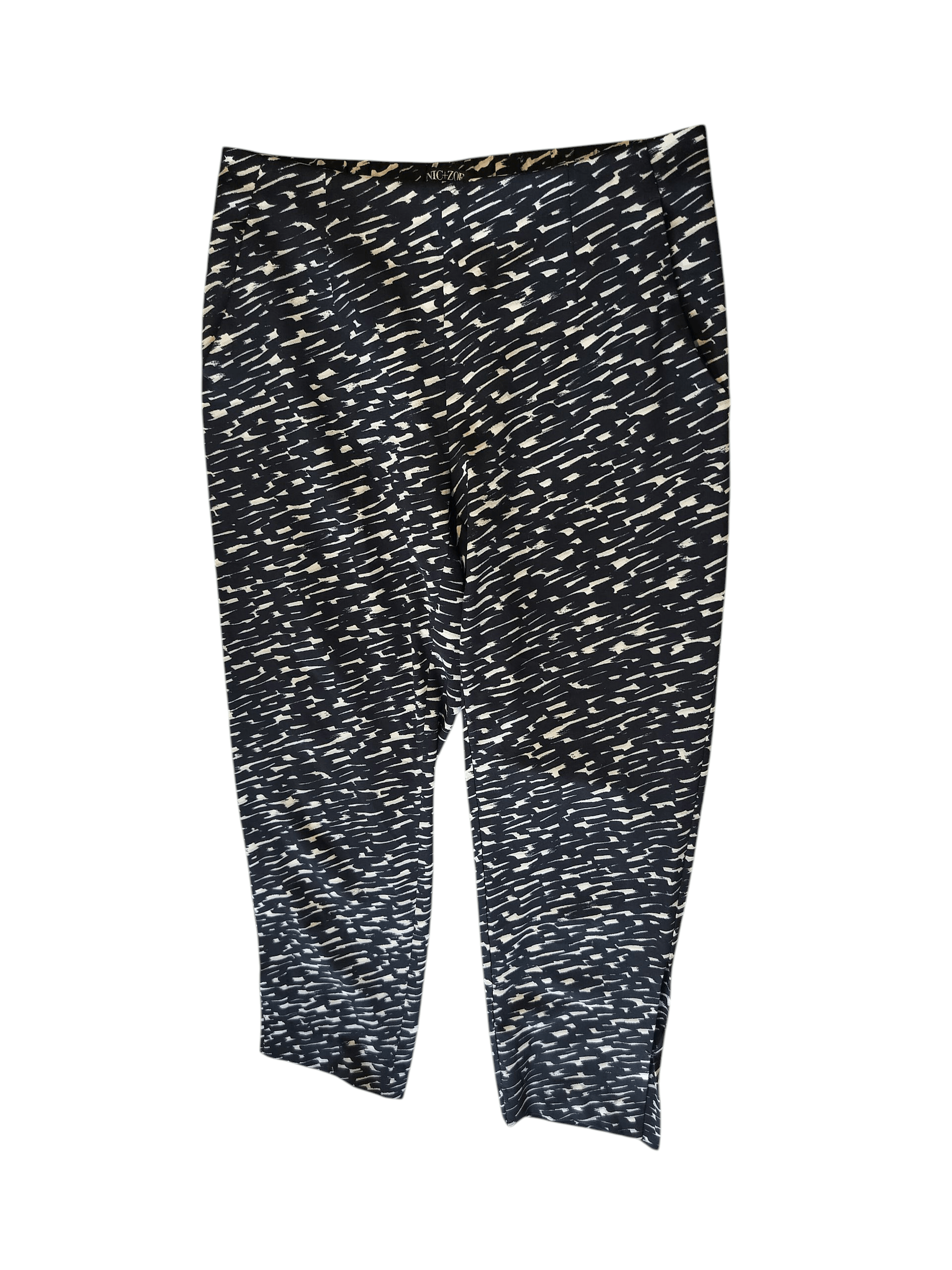 NIC+ZOE wild print Y2K luxury trousers minimalistic and eye catching Size 26" / US 2 / IT 38 - 5 Thumbnail