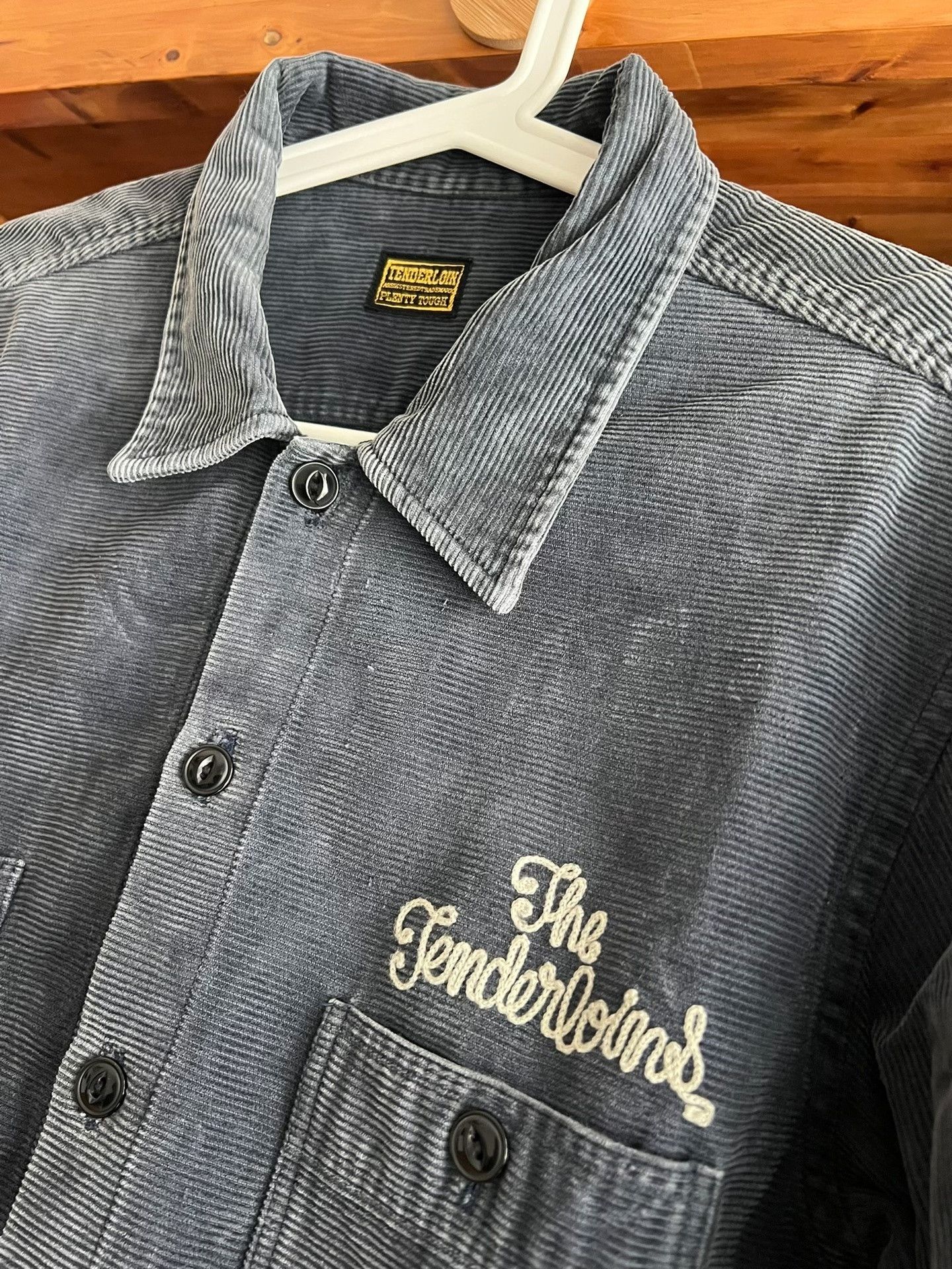 Tenderloin Tenderloin Indigo Corduroy Work Shirt Size US S / EU 44-46 / 1 - 5 Thumbnail