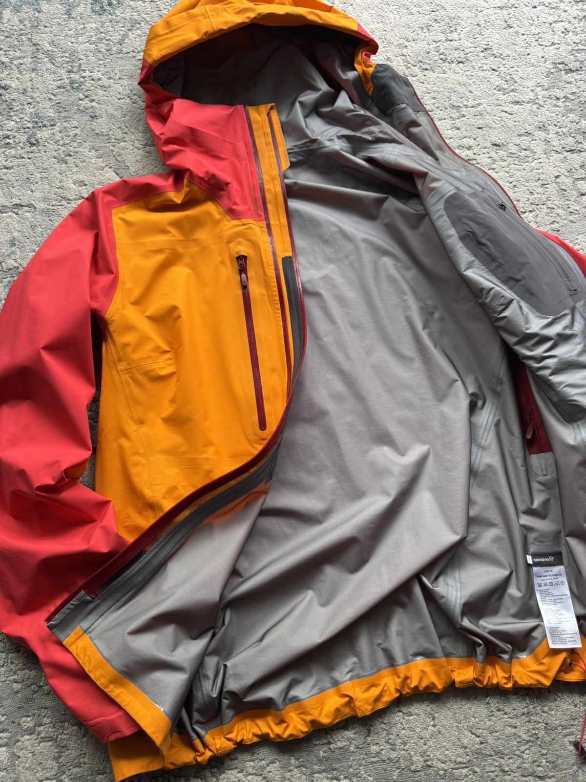Norrona Norrona Lyngen Gore Tex Orange Crush Jacket Size L WMNS Size L / US 10 / IT 46 - 10 Thumbnail