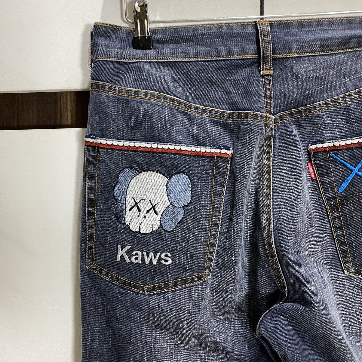 ARCHIVE LEVIS X KAWS X ORIGINALFAKE DENIM PANTS SIZE 30