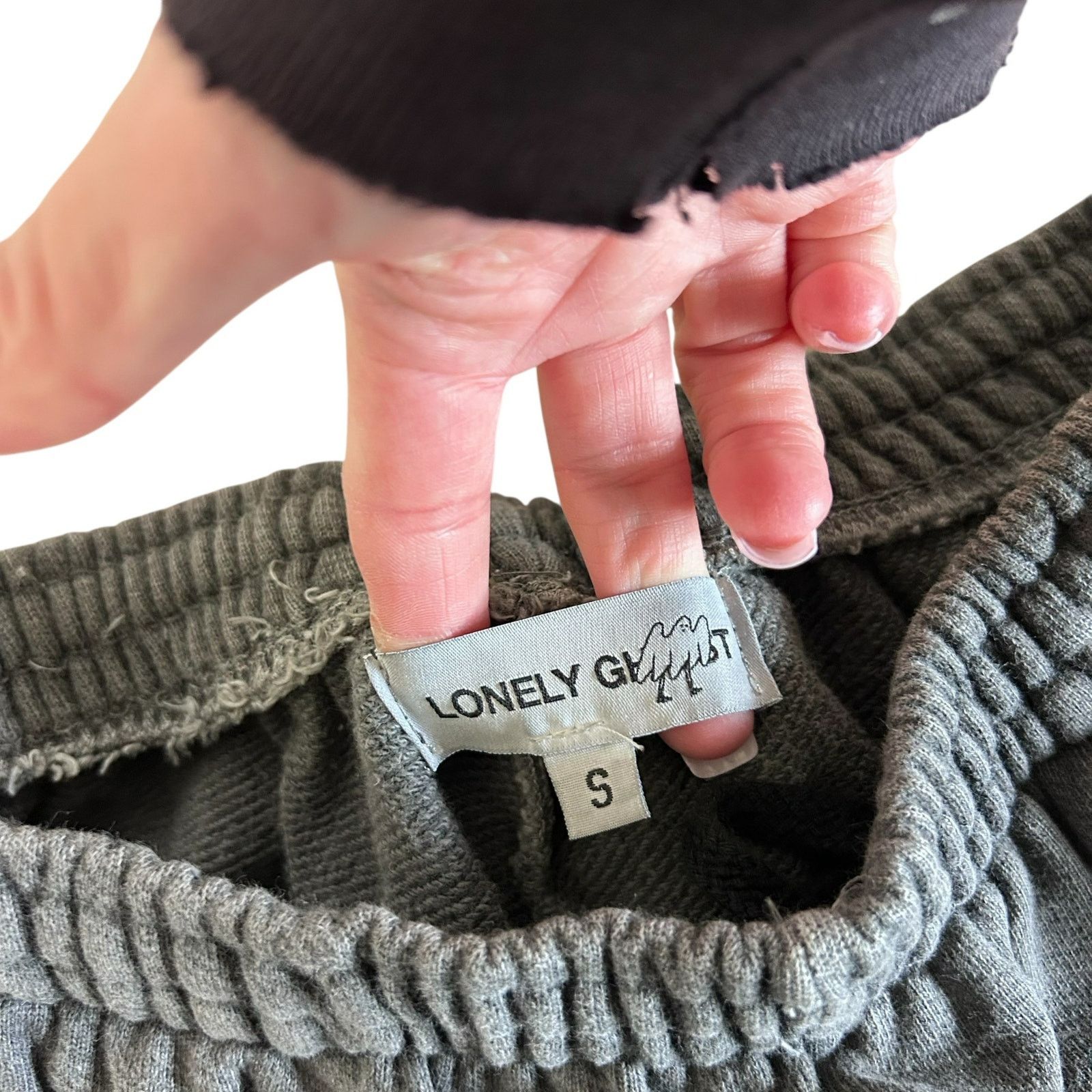 Other Lonely Ghost Gray Joggers Sz S Size 27" / US 4 / IT 40 - 3 Thumbnail