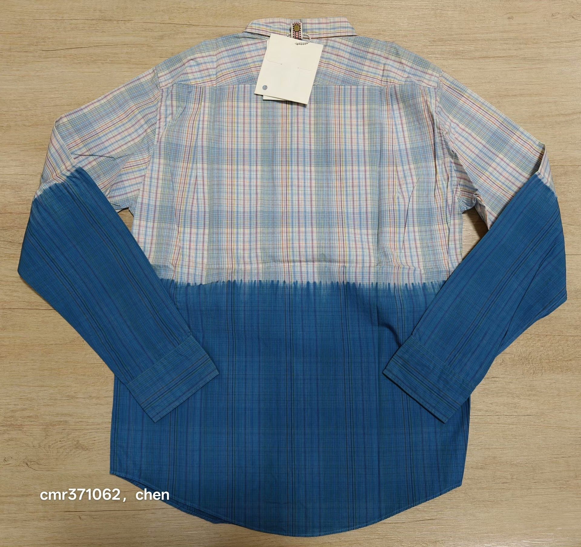Visvim visvim 13ss Lungta 2 Tone BD Shirt Size US S / EU 44-46 / 1 - 6 Thumbnail