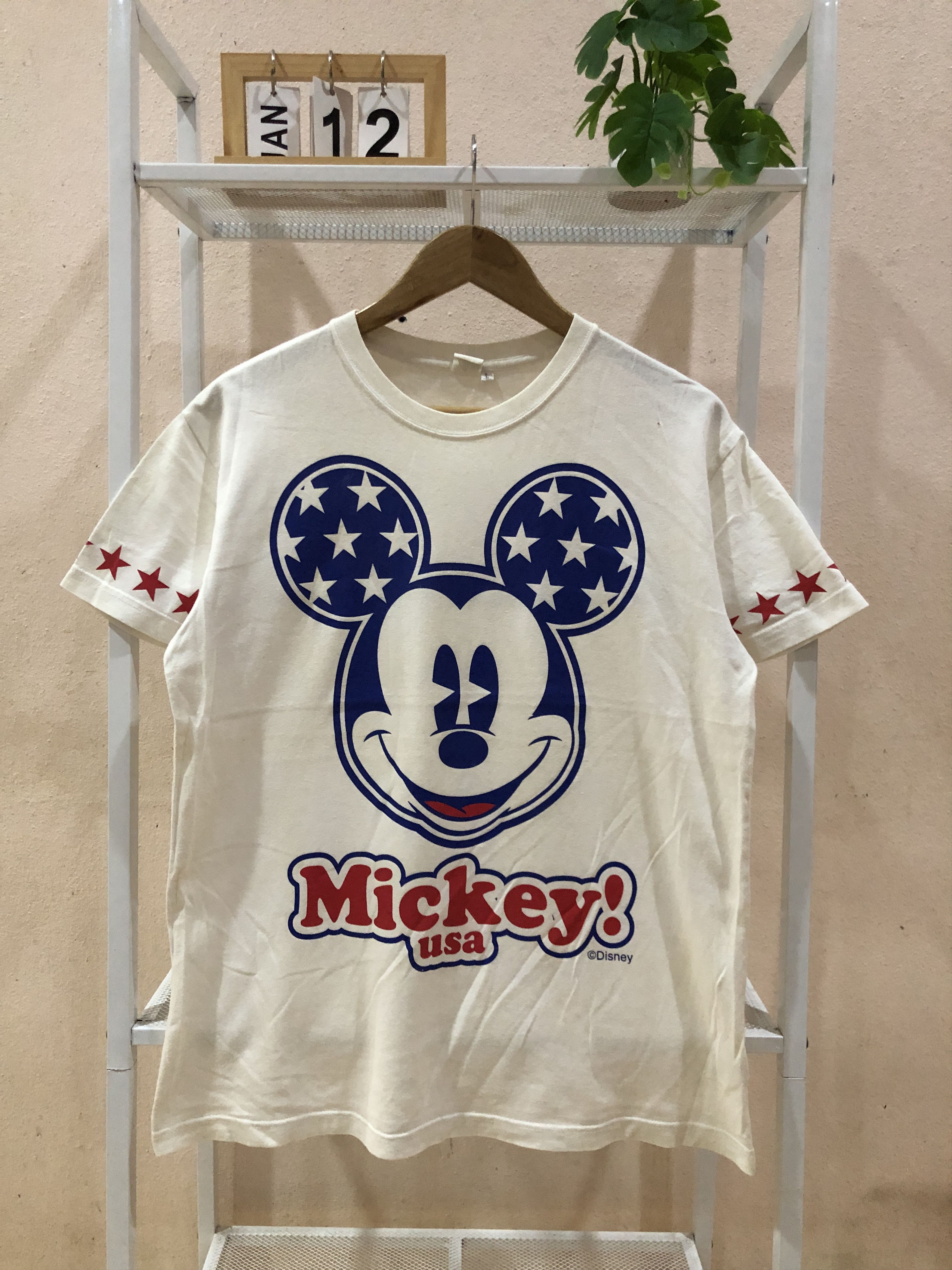 Mickey Mouse Vintage Mickey Mouse Usa Tshirts Size US M / EU 48-50 / 2 - 1 Thumbnail