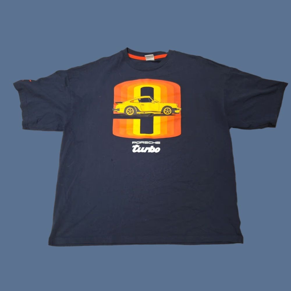 Puma PUMA Porsche Turbo Racing Logo Graphic Short Sleeve Tee Shirt Mens XL Size US XL / EU 56 / 4 - 1 Thumbnail