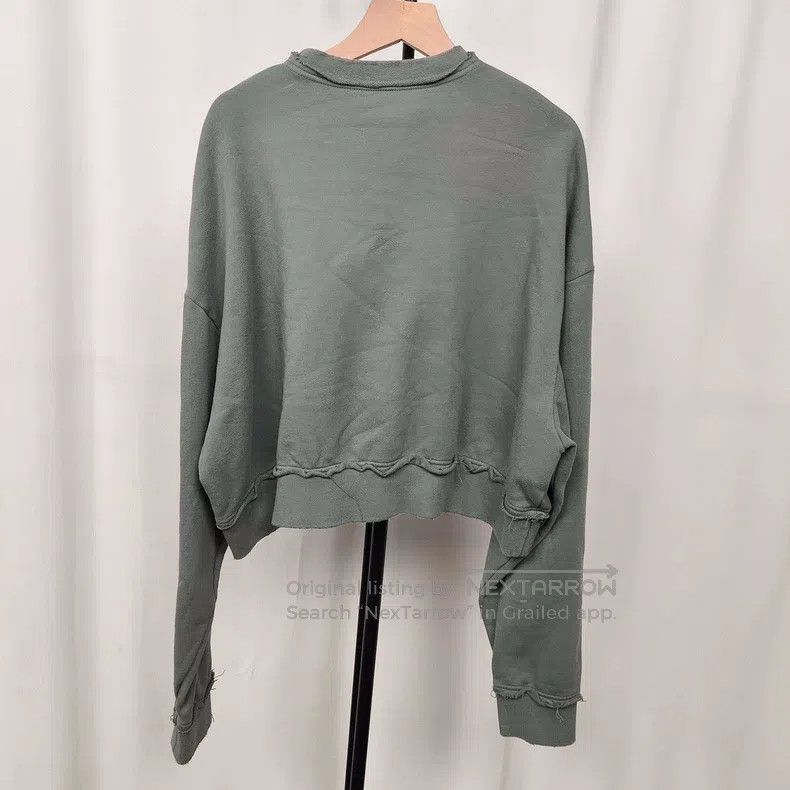 Miu Miu Miu Miu Size XS Pure cotton sweater XS gray Size XS / US 0-2 / IT 36-38 - 2 Thumbnail