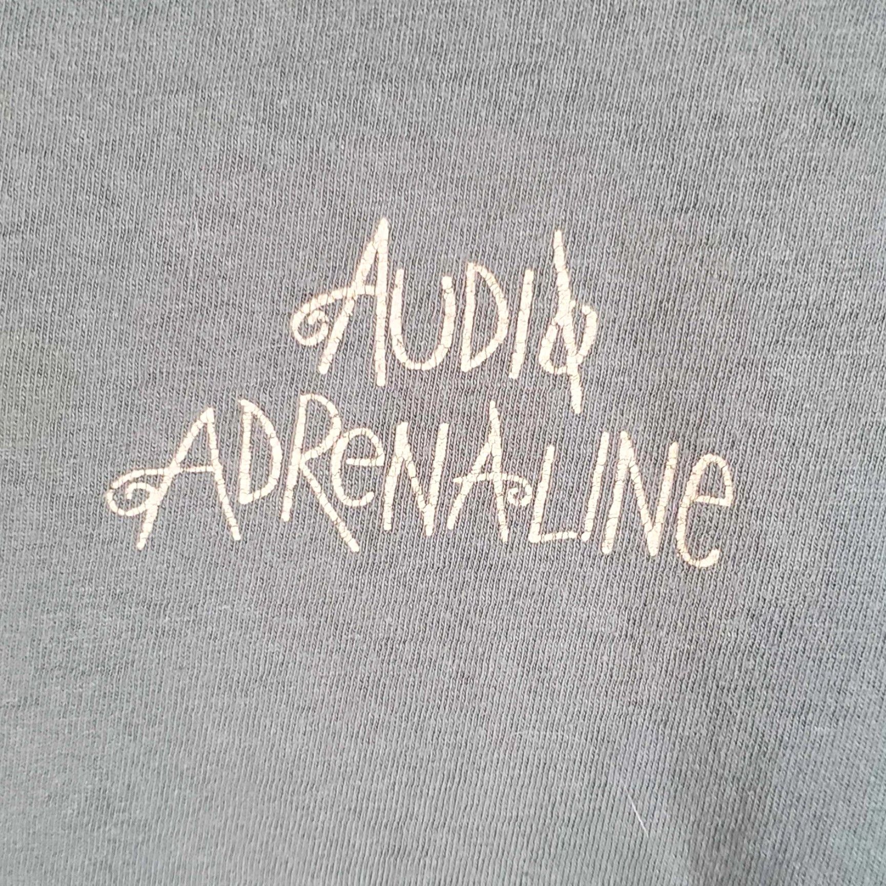 Vintage VINTAGE Audio Adrenaline T Shirt SINGLE STITCH AUTOGRAPHED SIGNED Rare XL Men Green Band Shirts XL Mens Size US XL / EU 56 / 4 - 8 Thumbnail