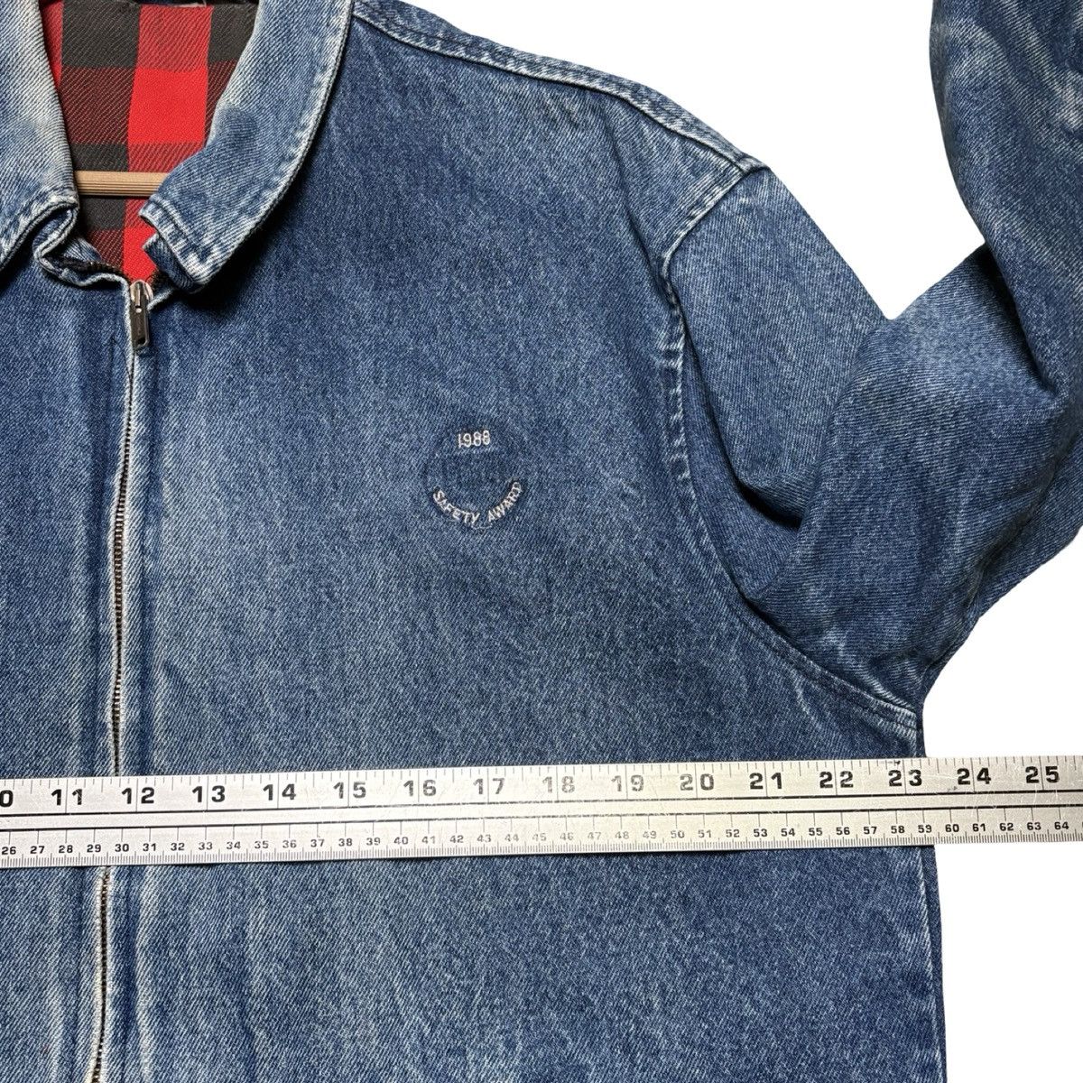 Other Vintage Sportsmaster Denim Jacket Buffalo Plaid Lined L Size US L / EU 52-54 / 3 - 7 Thumbnail