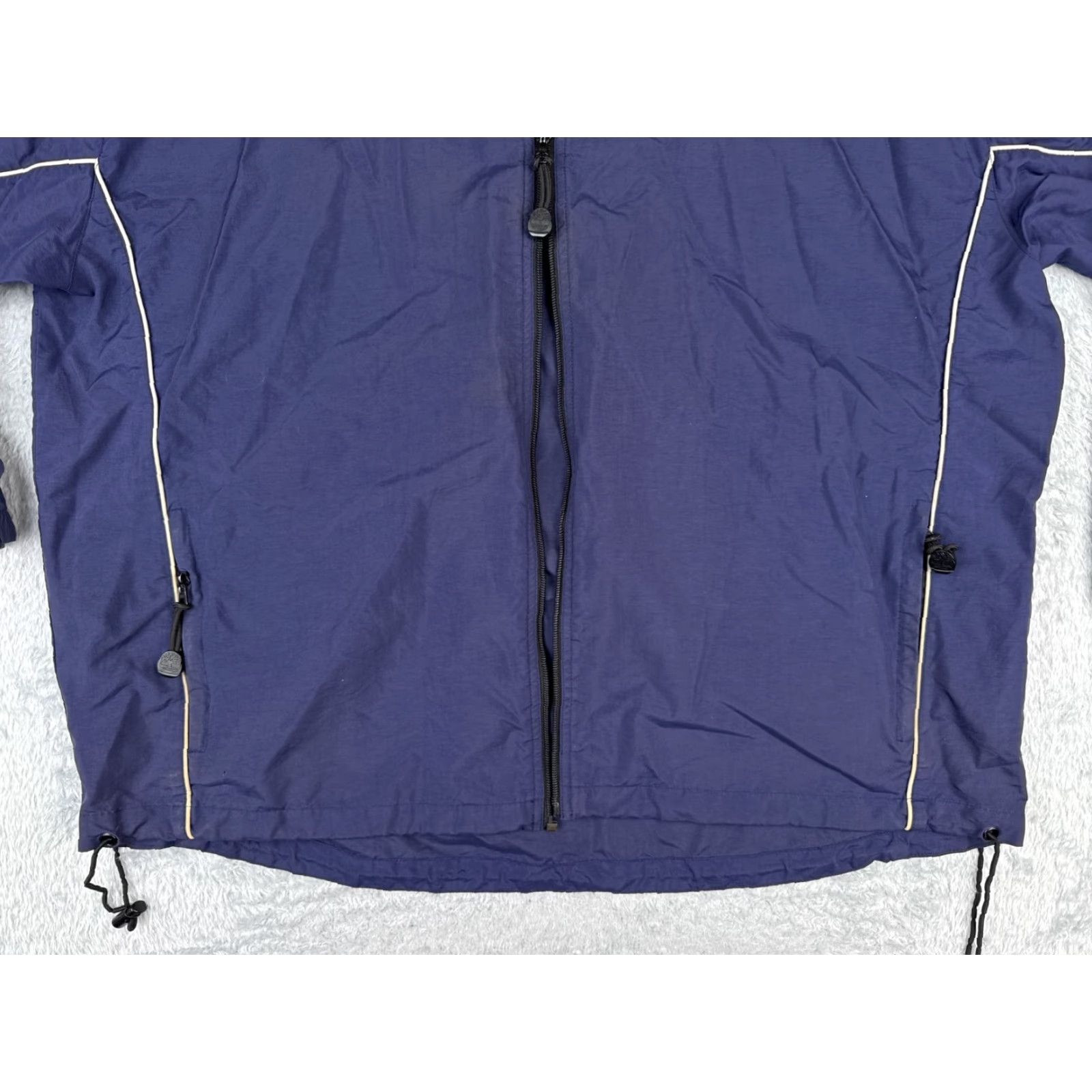 Timberland Timberland Windbreaker Jacket Mens 2XL Blue Hooded Nylon Outdoor Skiing Size US XXL / EU 58 / 5 - 7 Thumbnail