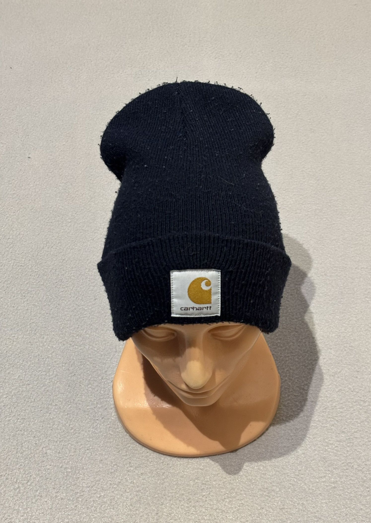 Carhartt Wip Carhartt WIP Navy winter hat size Universal Size ONE SIZE - 1 Thumbnail