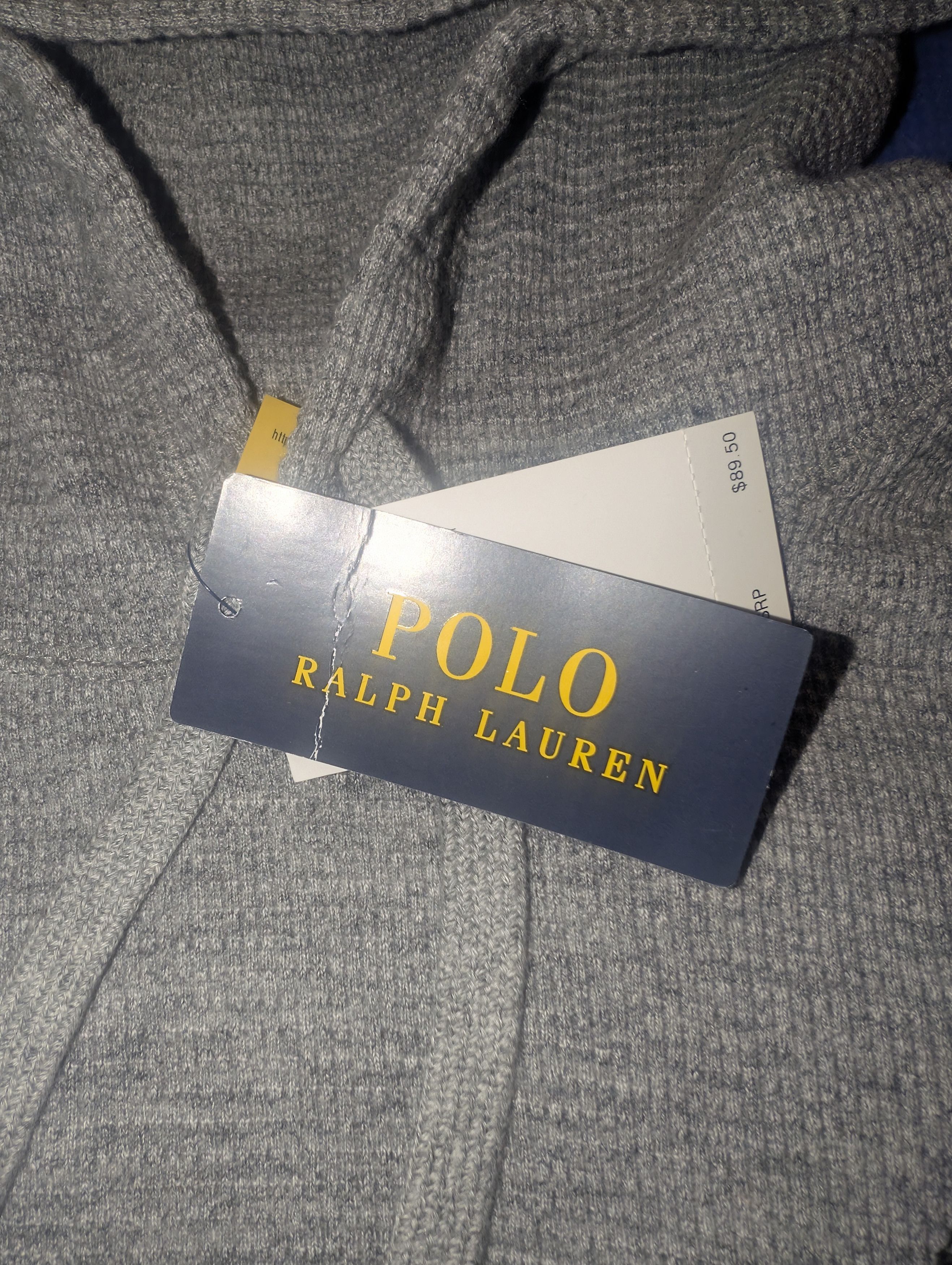 Polo Ralph Lauren Gray Polo Ralph Lauren Hoodie Size US S / EU 44-46 / 1 - 4 Thumbnail