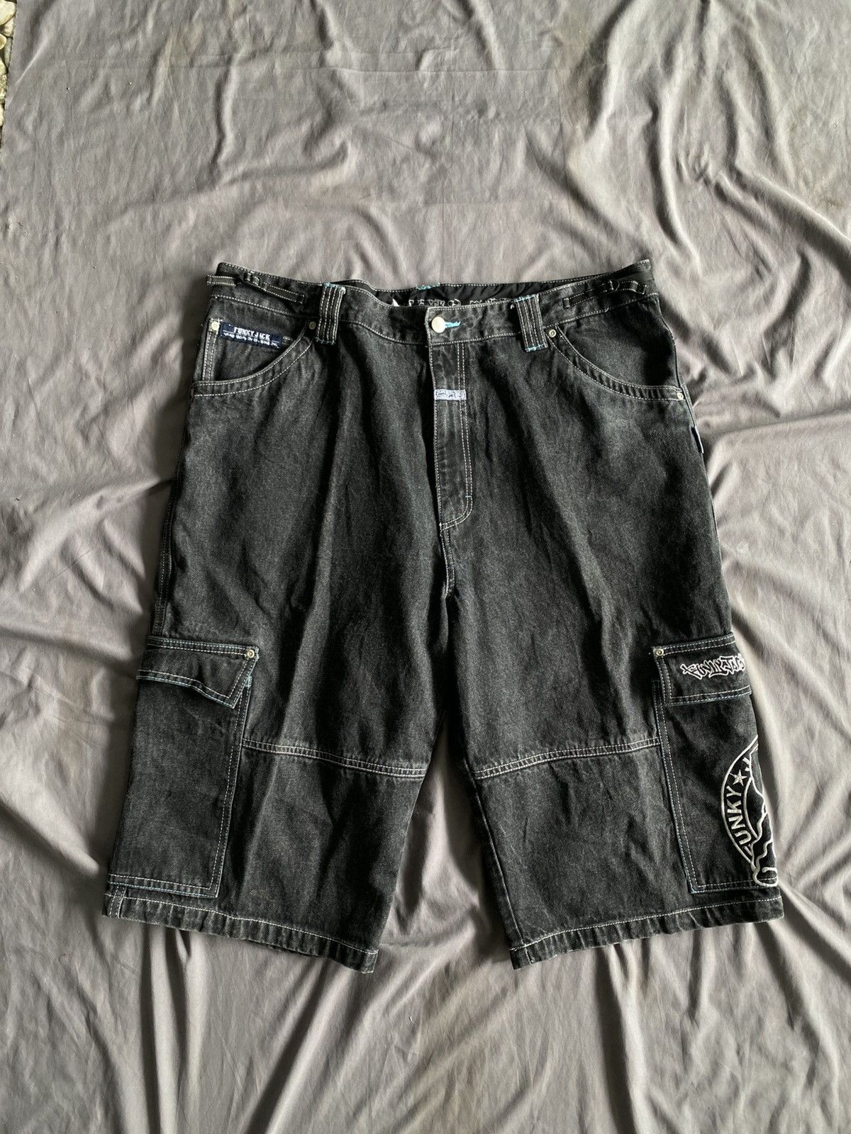Vintage Y2K Funky Jack Jorts Pants Cargo Size US 38 / EU 54 - 1 Thumbnail