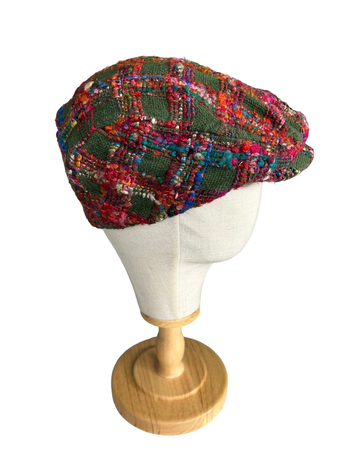 Japanese Brand × Kapital × Vintage Hippies Style🌈 Amina Multicolour Patchwork RARE Hats☠️ Size ONE SIZE - 5 Thumbnail