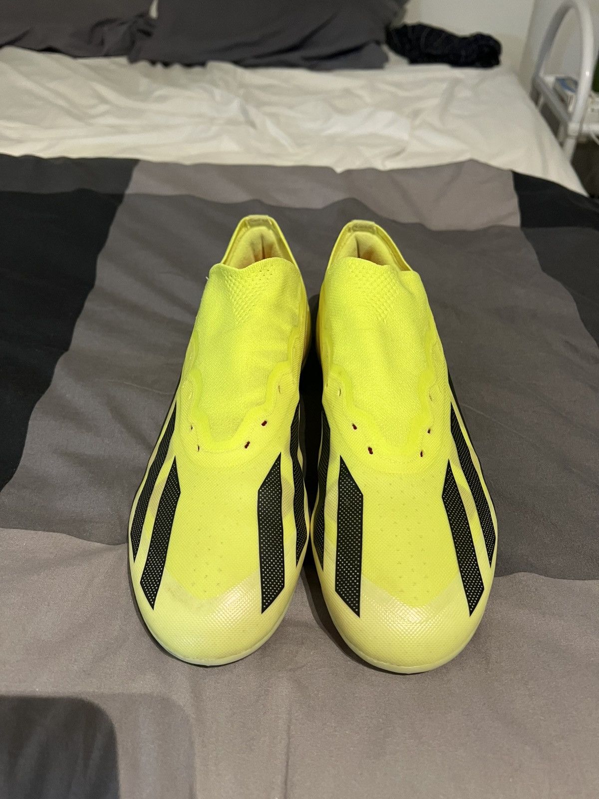 Adidas Yellow and black adidas boots Size US 11.5 / EU 44-45 - 6 Thumbnail
