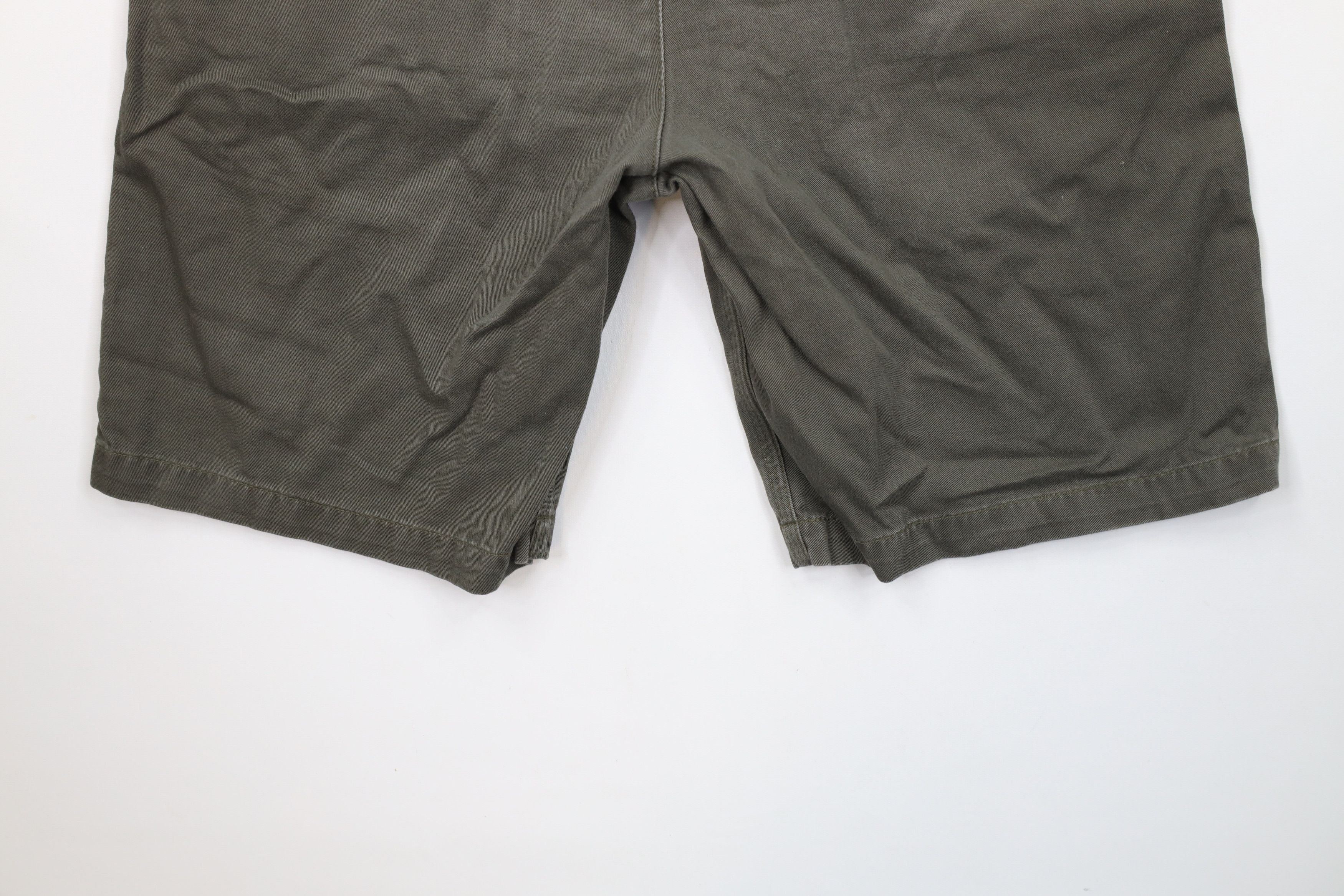 Carhartt × Vintage Vintage Y2K Carhartt Above Knee Chino Shorts Moss Green Size US 32 / EU 48 - 9 Thumbnail
