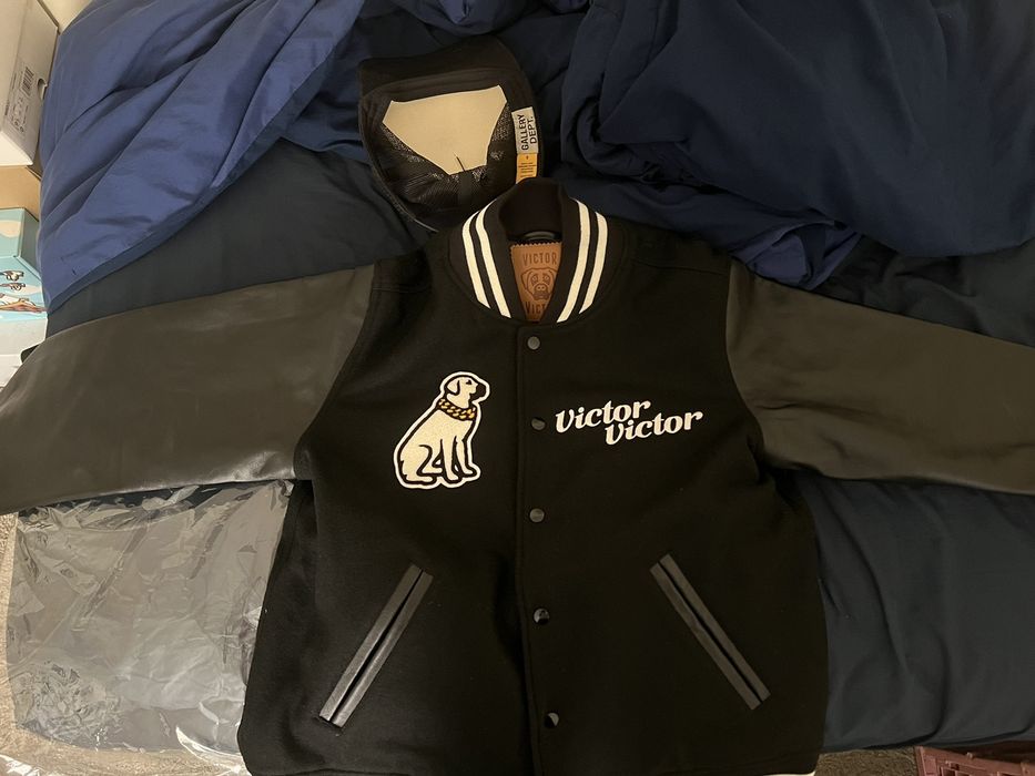 Human Made Victor victor varsity jacket | Grailed