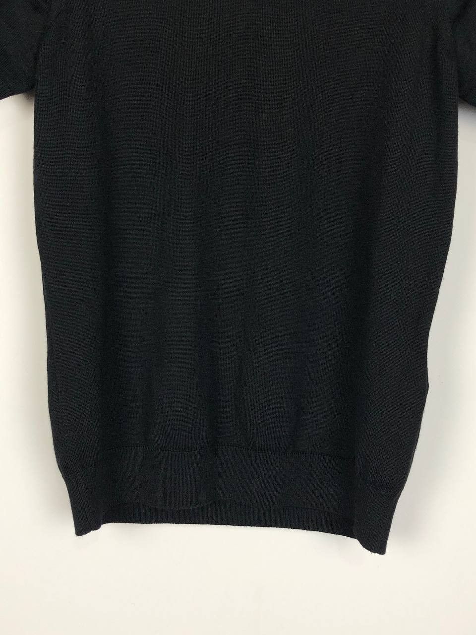 Moncler Moncler Wool Pullover Sweater Short Sleeve Black size S Size S / US 4 / IT 40 - 3 Thumbnail