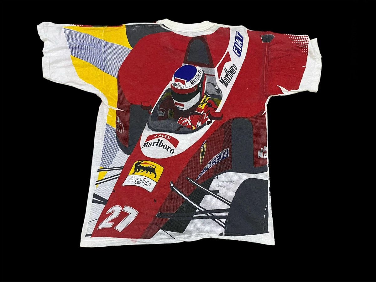 Ferrari × Marlboro × Vintage SUPER RARE VINTAGE FIAT FERRARI LEGENDARY FORMULA 1 J-ALESI Size US XL / EU 56 / 4 - 2 Thumbnail