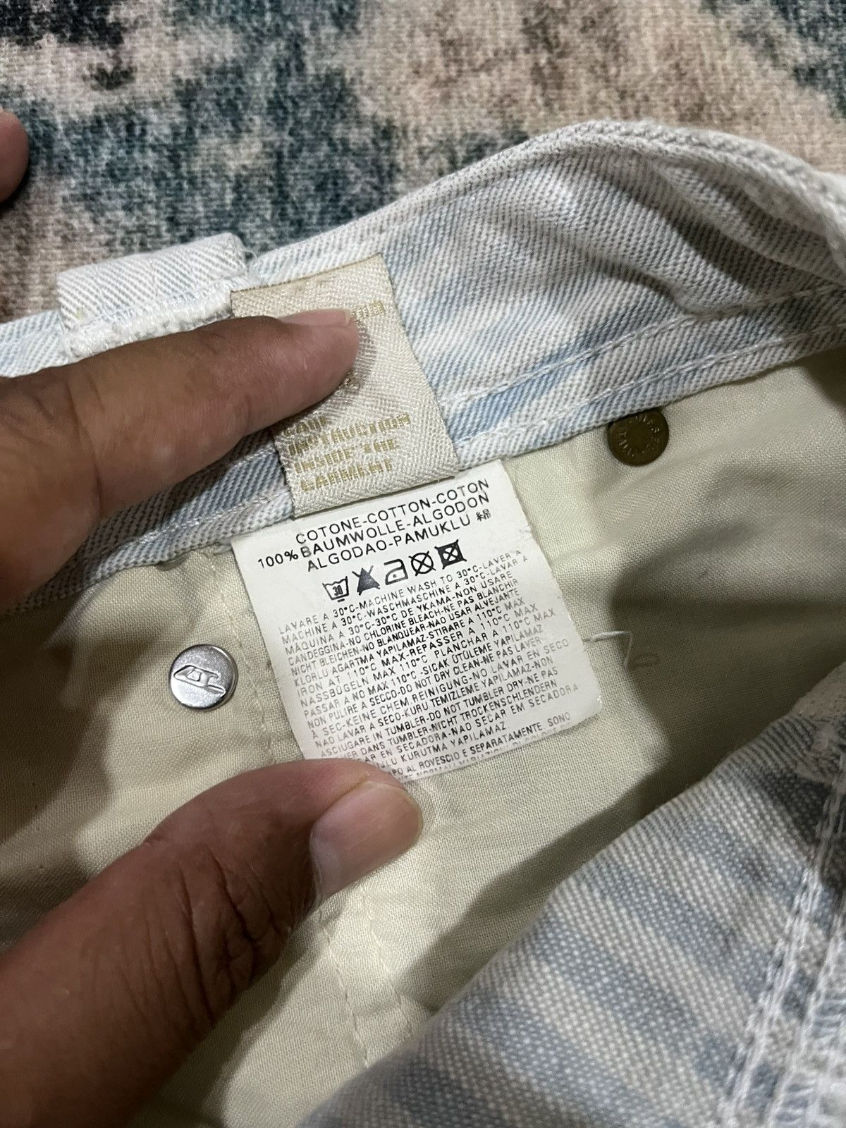 Diesel Slylow striped denim Size US 31 - 16 Thumbnail