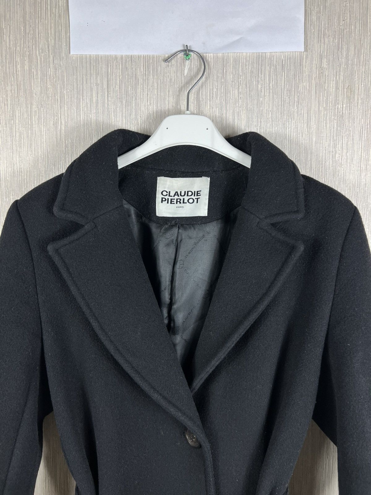 Other Claudie Pierlot Paris long wool coat parka designer jacket Size XS / US 0-2 / IT 36-38 - 3 Thumbnail