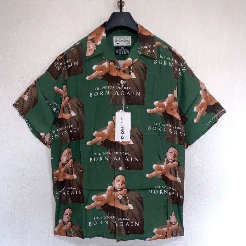 Wacko Maria WACKO MARIA 21SS THE NOTORIOUS B.I.G full print character Size US M / EU 48-50 / 2 - 1 Thumbnail