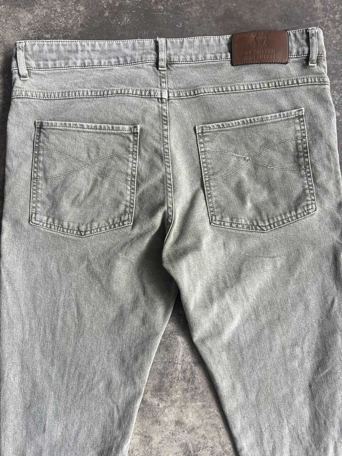 Brunello Cucinelli Brunello Cucinelli Lightweight Denim Pants Size US 34 / EU 50 - 21 Thumbnail