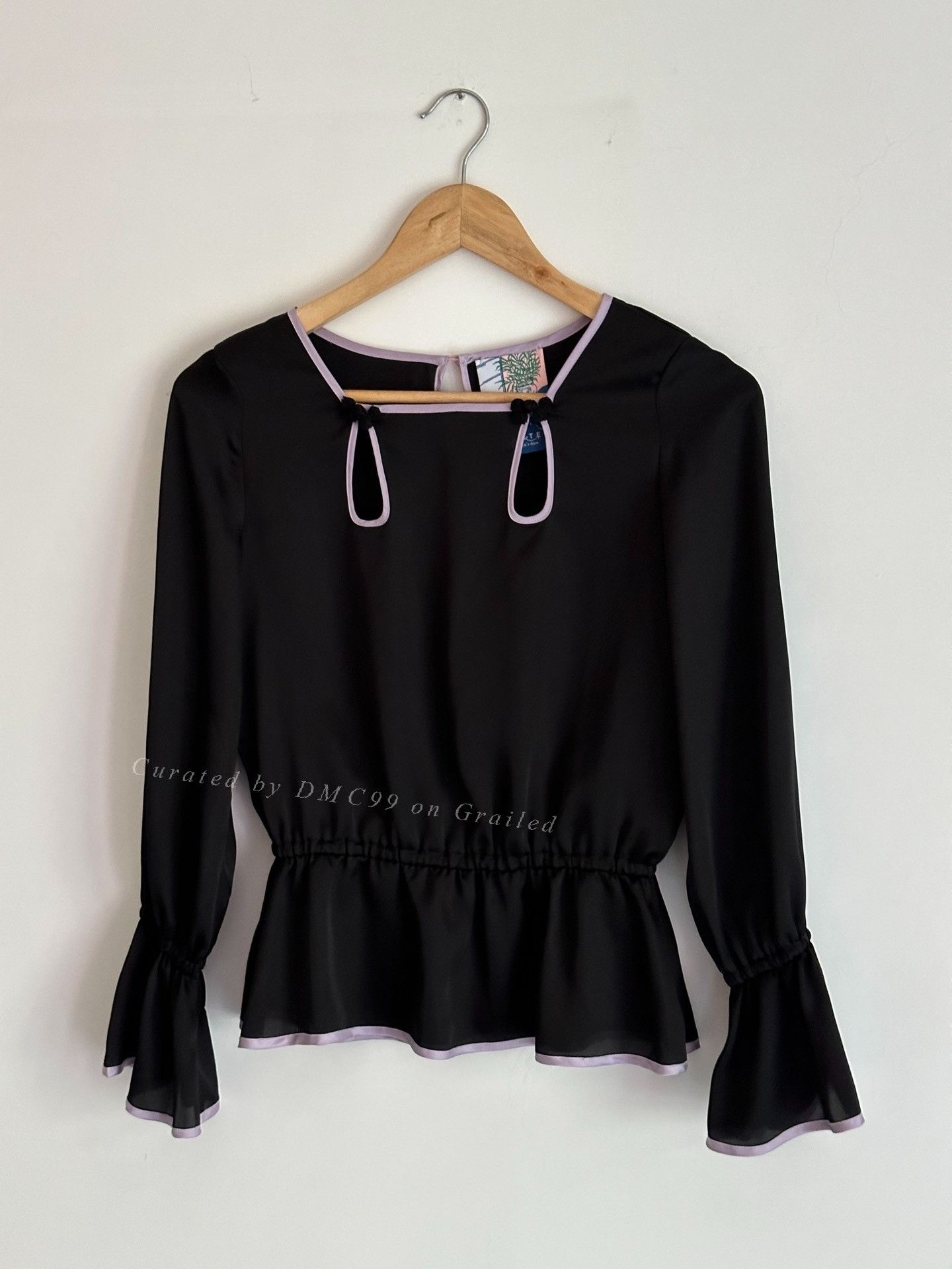 Marteino Marte Vintage Retro Chinese Blouse Size M / US 6-8 / IT 42-44 - 1 Thumbnail