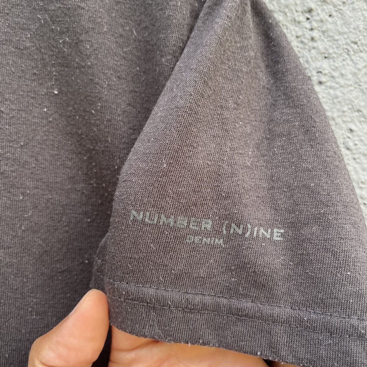 Number (N)ine Thrashed Faded Number Nine ERD GRUNGE Tee Size US M / EU 48-50 / 2 - 4 Thumbnail