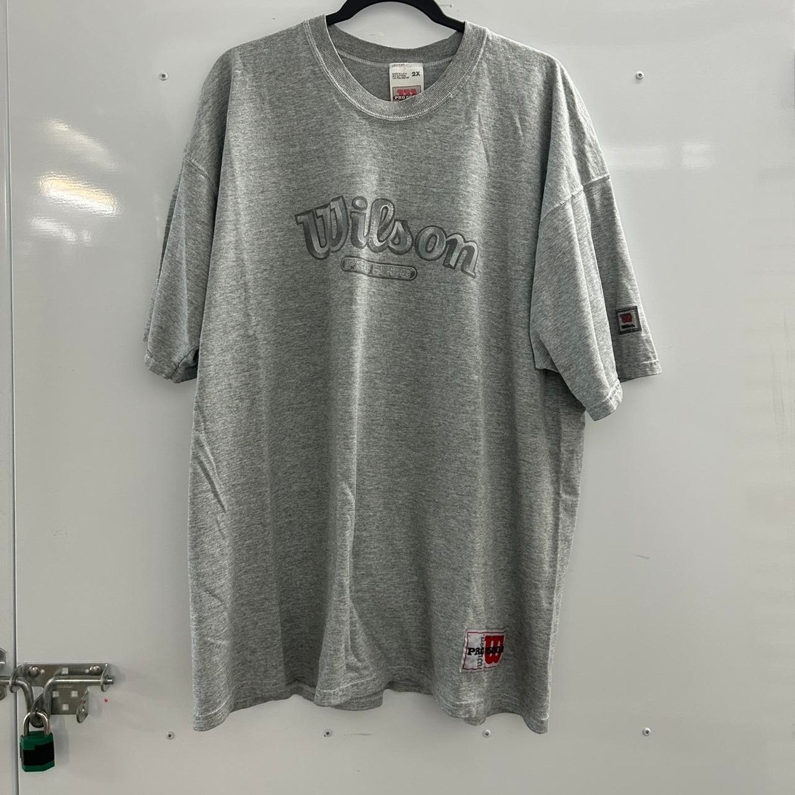 Wilson VTG Grey Wilson T-shirt Size US XXL / EU 58 / 5 - 1 Thumbnail