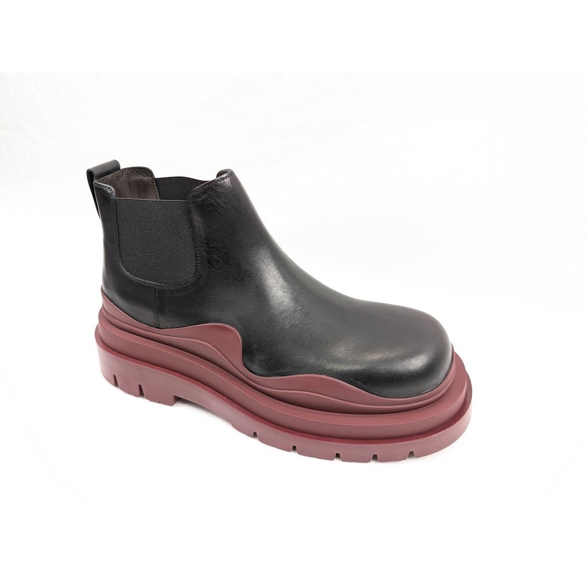 Bottega Veneta o1rshd1 Q:3 / Military Calf Tire Boots in Black Size US 11 / EU 44 - 2 Thumbnail