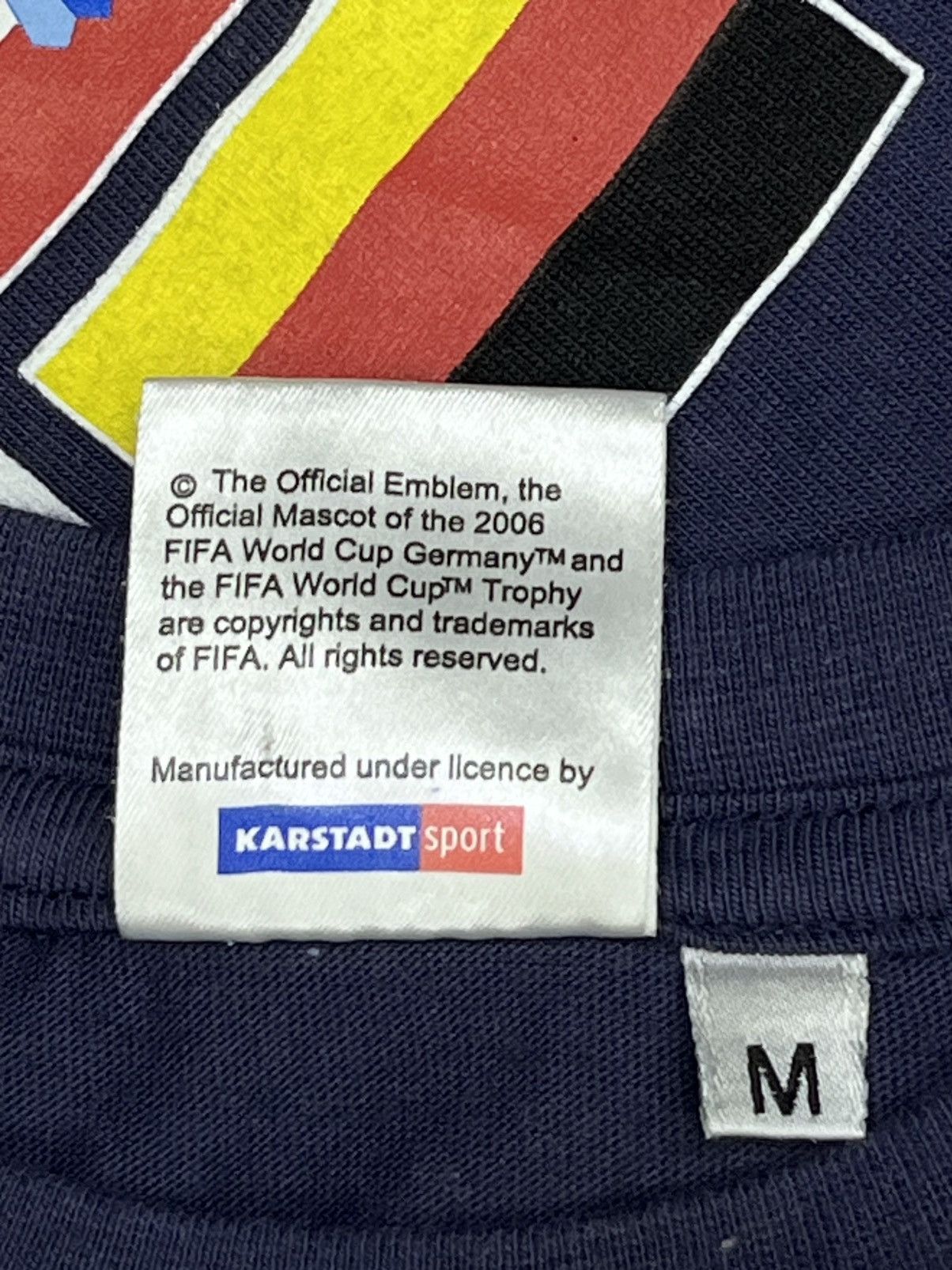 Sports Specialties 2006 FIFA World Cup Germany Flags Graphic Tee Shirt Size US M / EU 48-50 / 2 - 7 Thumbnail