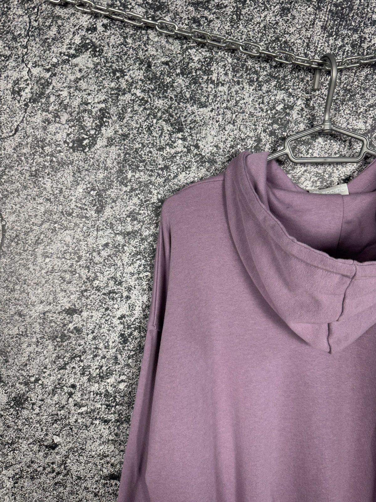 Adidas Adidas Vintage 90s Purple Hoodie Retro Trefoil Logo Size M Size US M / EU 48-50 / 2 - 15 Thumbnail