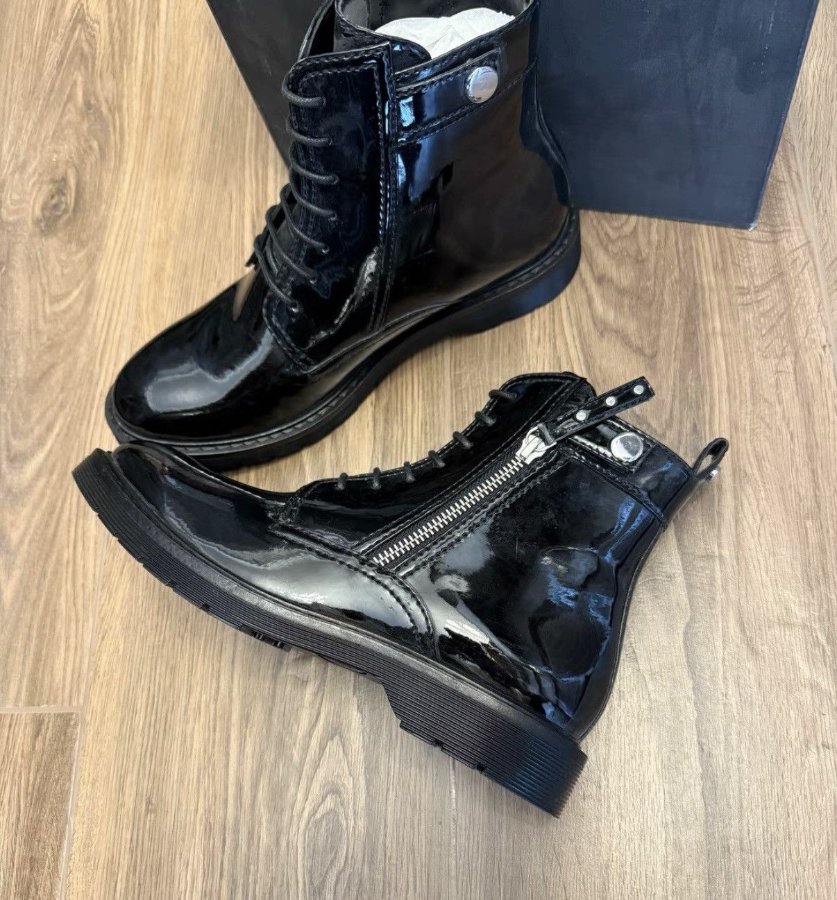Armani Armani Exchange Unisex Martin Boots Size US 7 / EU 40 - 2 Thumbnail