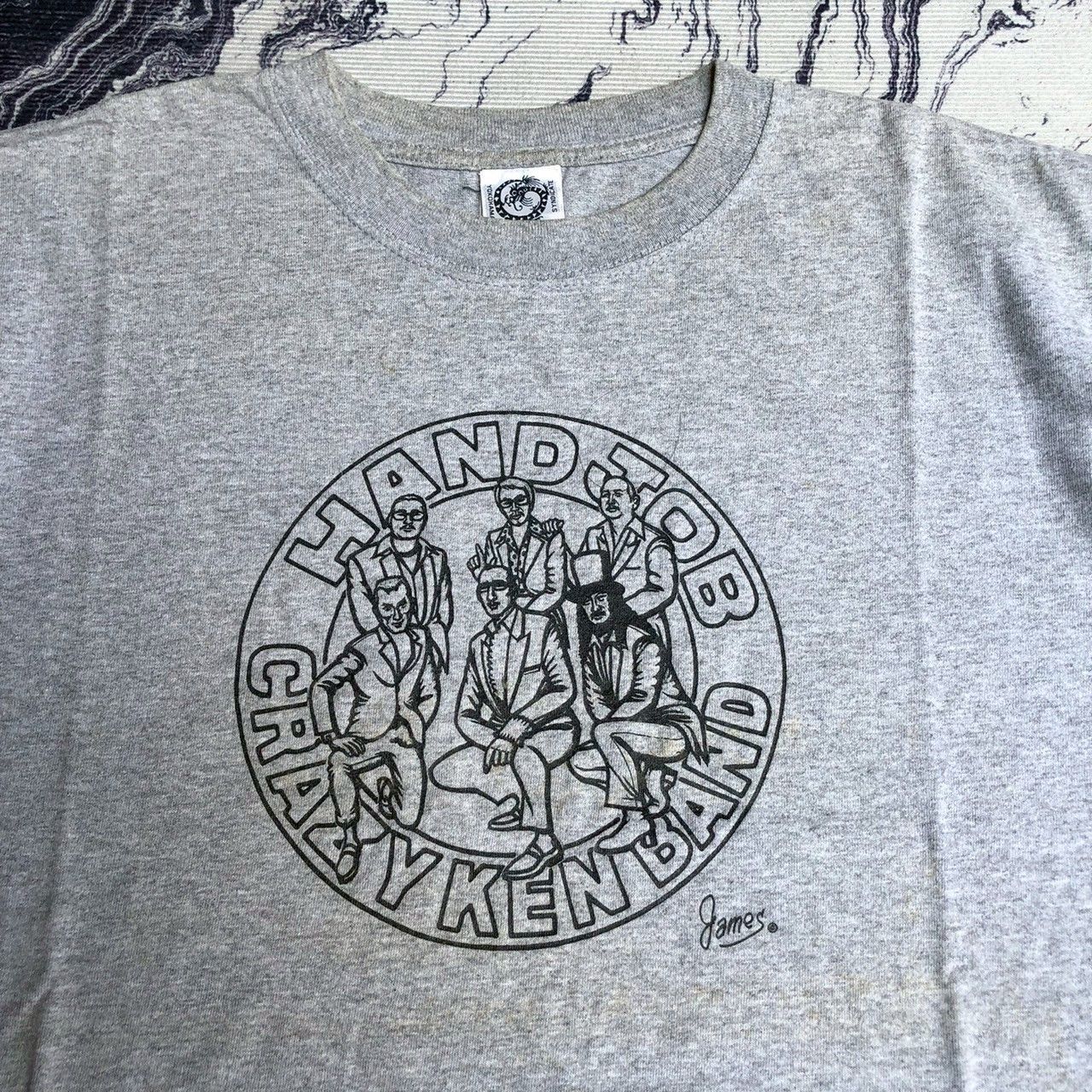 Band Tees Crazy Ken’s Syndicate Yokohama Japan Vintage Tee Size US M / EU 48-50 / 2 - 2 Thumbnail