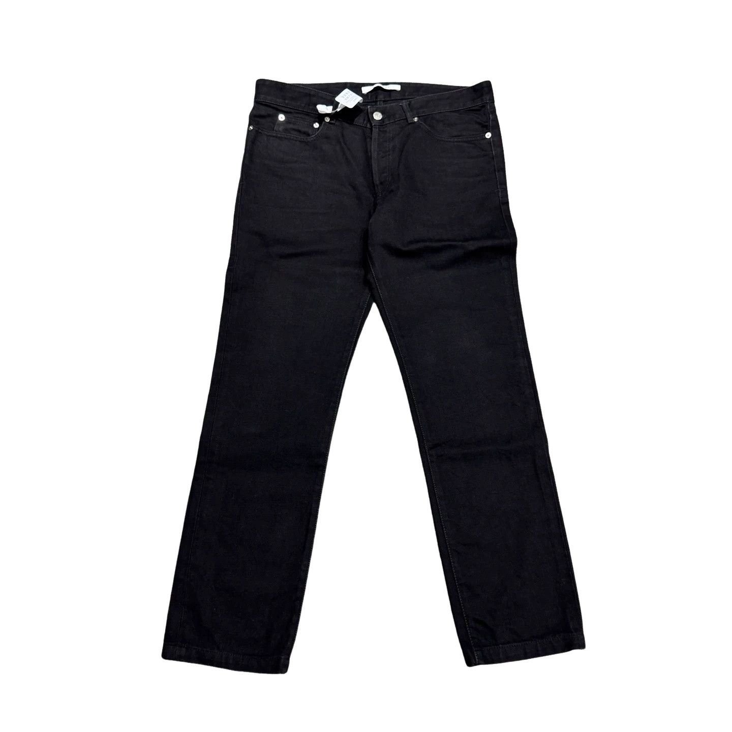 Givenchy Givenchy Leather Patch Denim Jeans US 33 Size US 33 - 1 Thumbnail