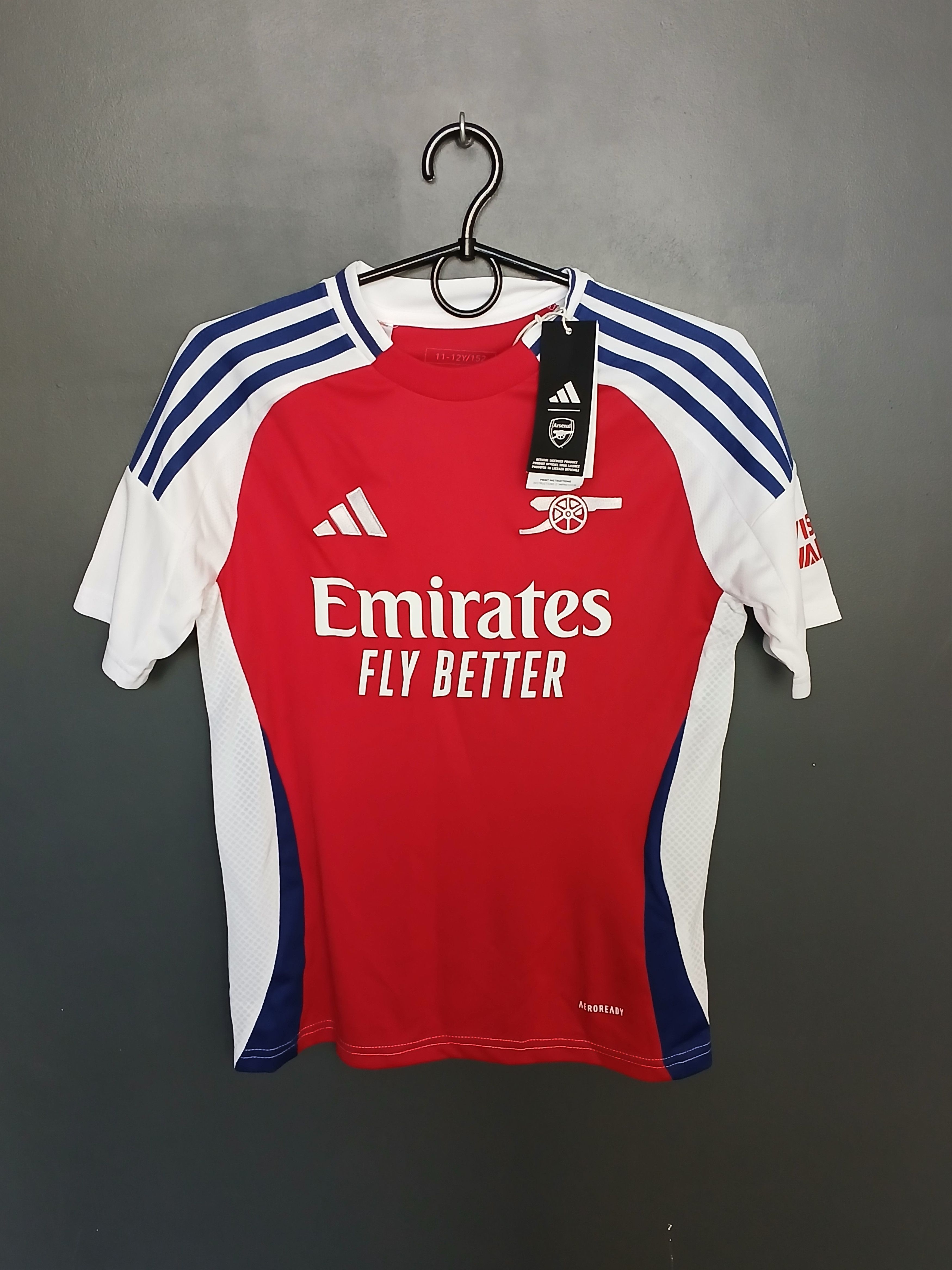 Adidas New KIDS Arsenal 24/25 Home Football Jersey T-Shirt Size US M / EU 48-50 / 2 - 1 Thumbnail