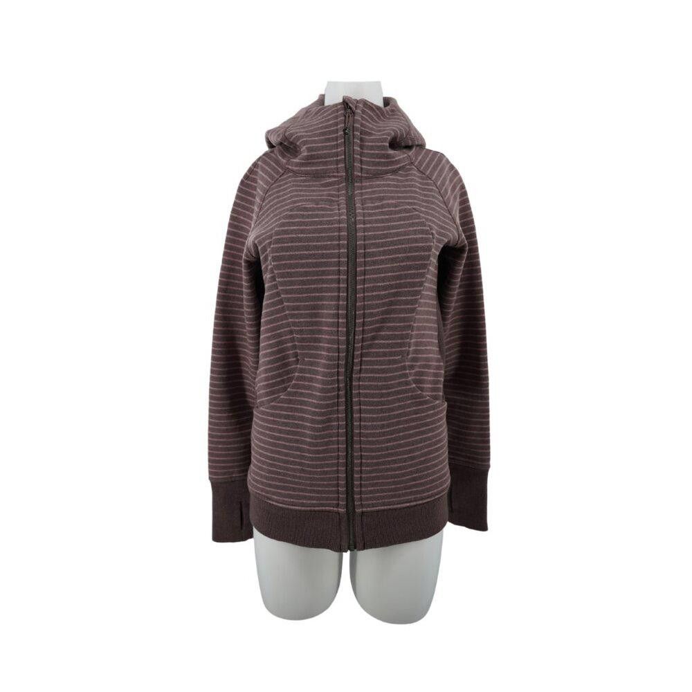 Lululemon Lululemon Scuba Full Zip Striped Hoodie Size 8 Size M / US 6-8 / IT 42-44 - 3 Thumbnail