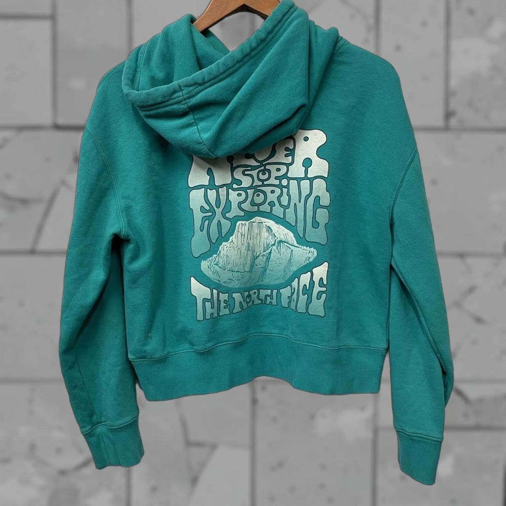 The North Face The North Face Hoodie Pullover Women Size S Blue Hooded Activewear Women Size S / US 4 / IT 40 - 1 Thumbnail