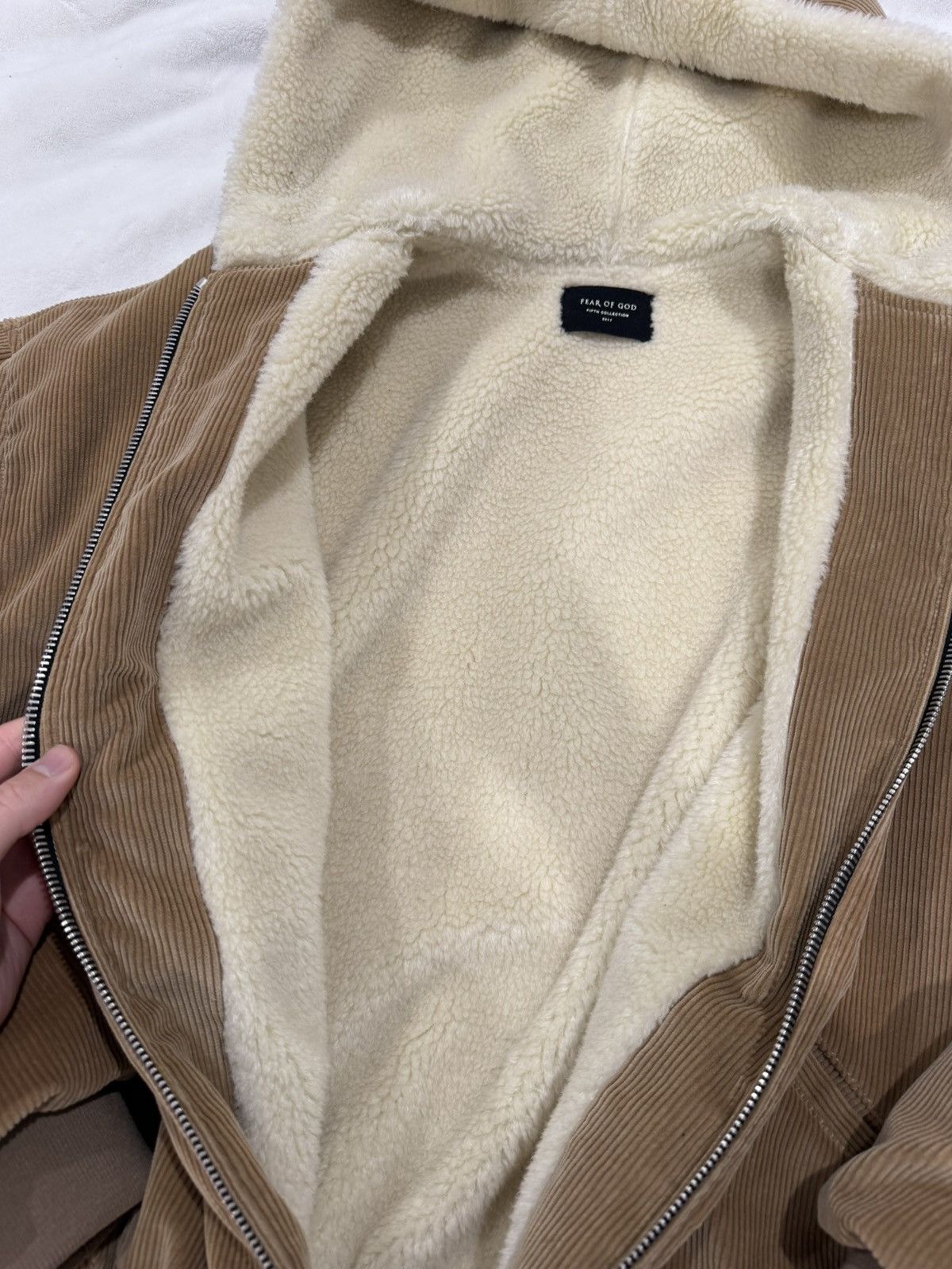 Fear of God Fear of God Fifth Collection Alpaca Lined Corduroy Jacket Size US M / EU 48-50 / 2 - 2 Thumbnail