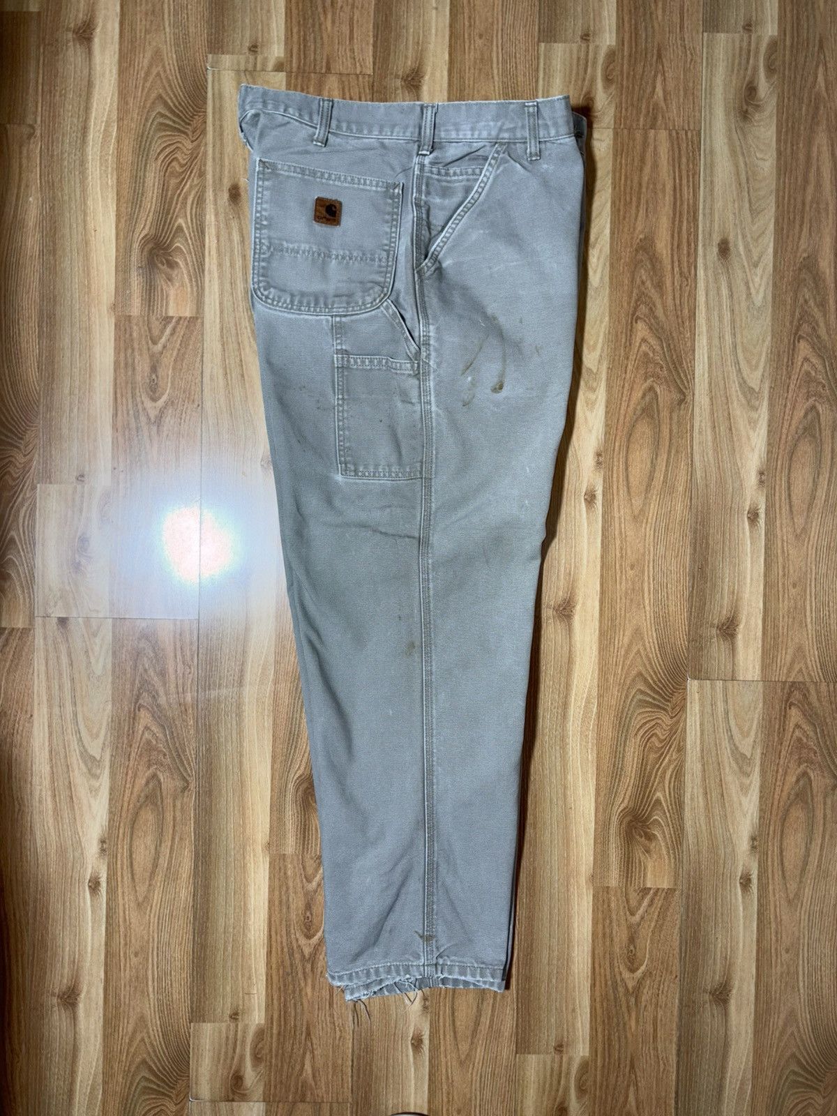 Carhartt Vintage Carhartt B11 DES "Thrashed" Work Dungarees Size US 36 / EU 52 - 9 Thumbnail